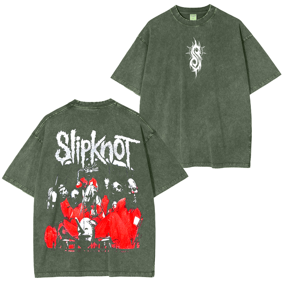 Slipknot 25th Anniversary Album Washed Unisex T-Shirt