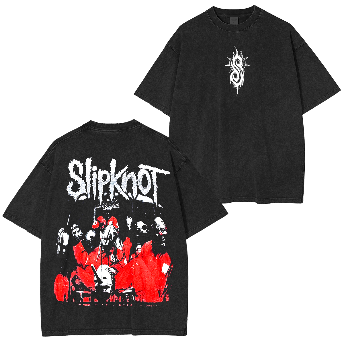 Slipknot 25th Anniversary Album Washed Unisex T-Shirt