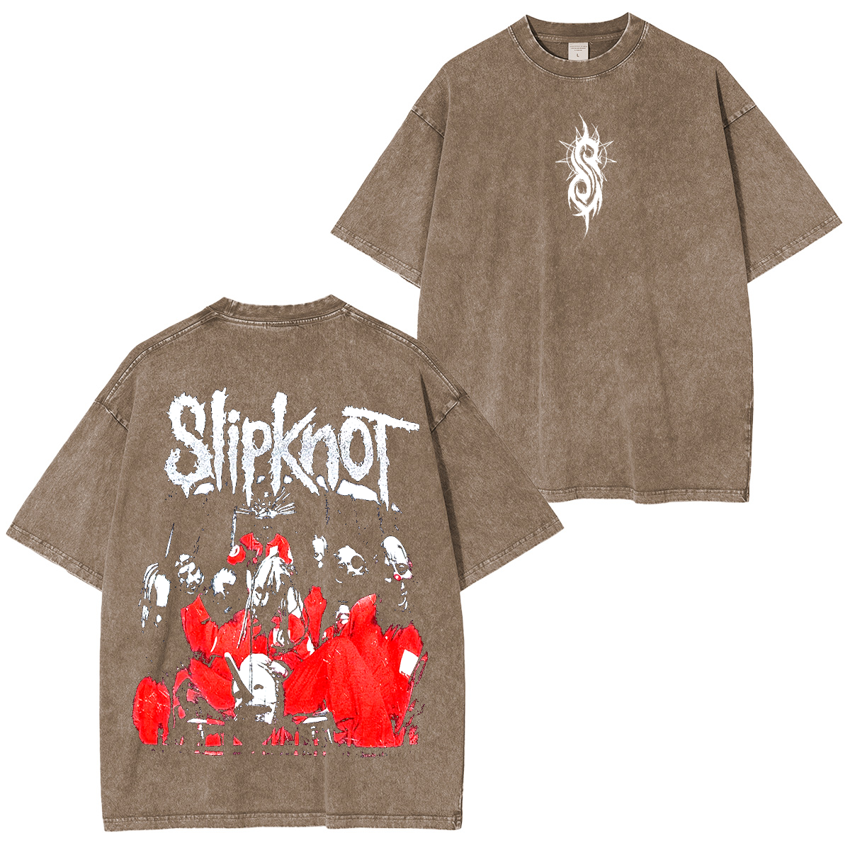 Slipknot 25th Anniversary Album Washed Unisex T-Shirt