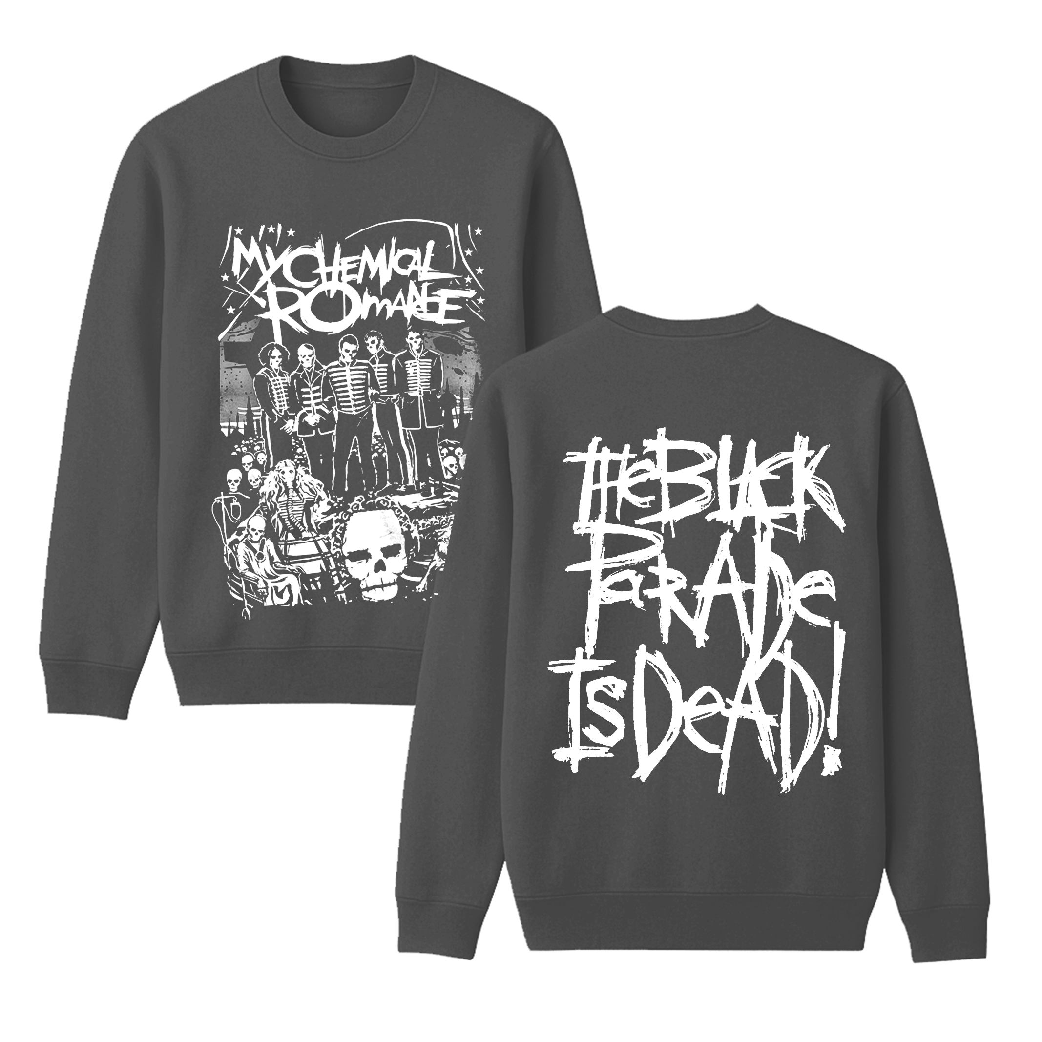 My Chemical Romance,The Black Parade Unisex Cotton Creneck Sweatshirt