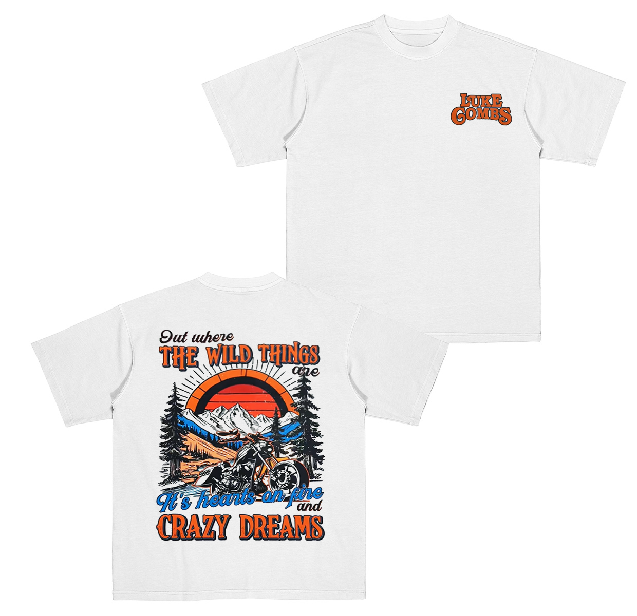 Luke Combs Cotton Unisex T-shirt