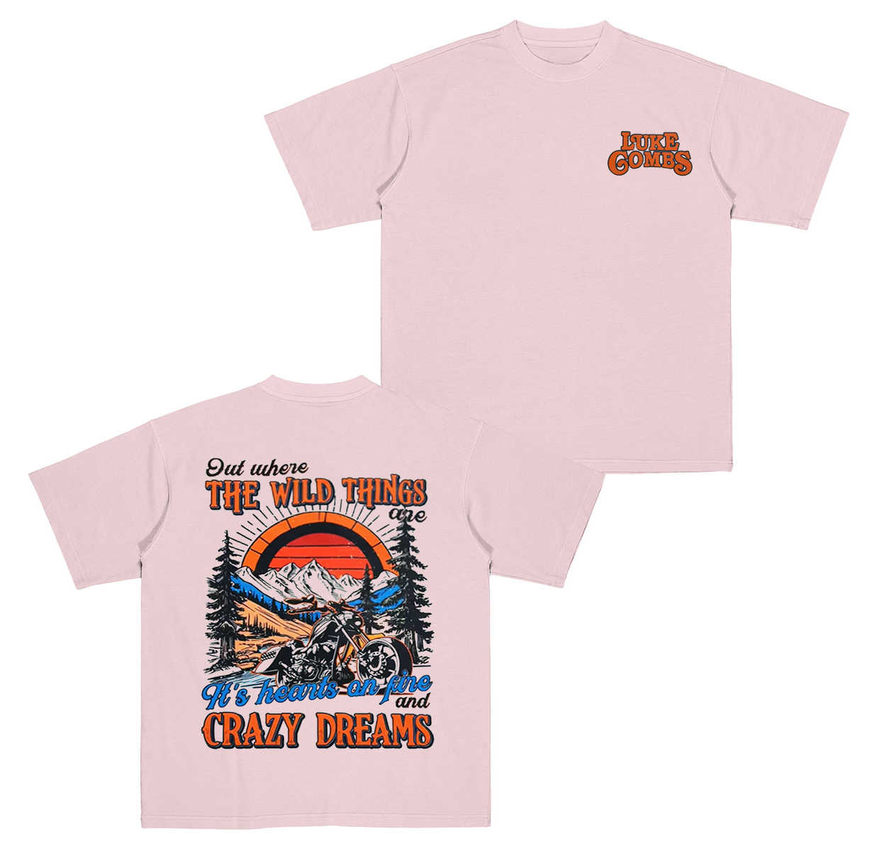 Luke Combs Cotton Unisex T-shirt