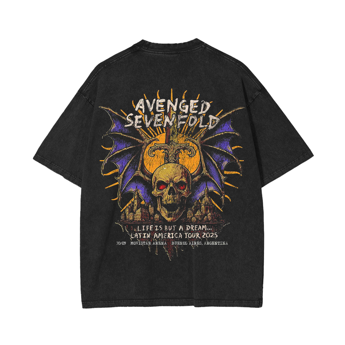 Avenged Sevenfold Washed Unisex T-Shirt