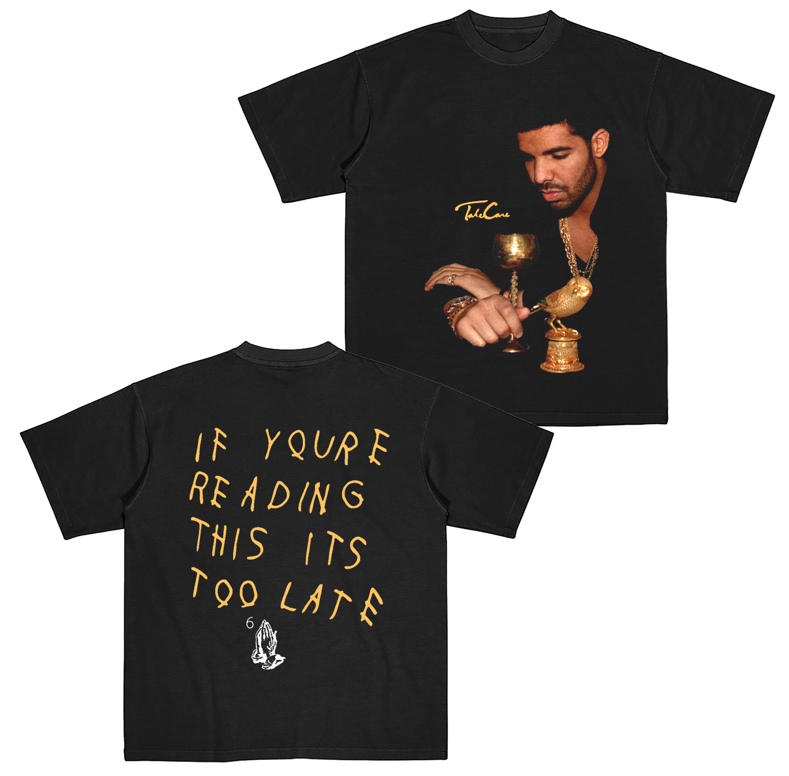 Drake Take Care Cotton Unisex T-shirt