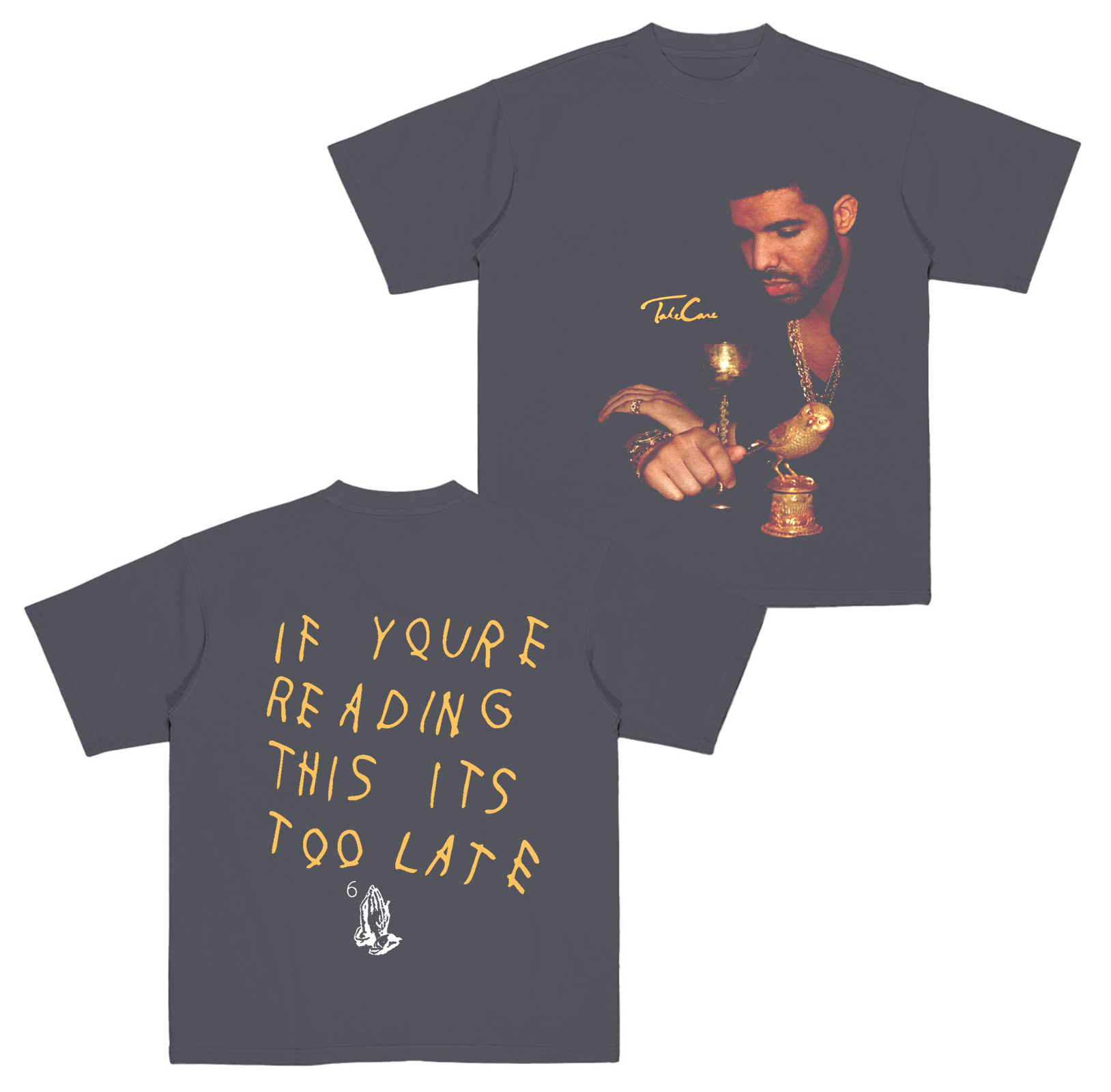 Drake Take Care Cotton Unisex T-shirt
