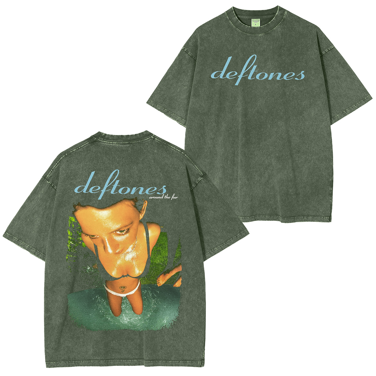 Deftones Band Washed Unisex T-Shirt