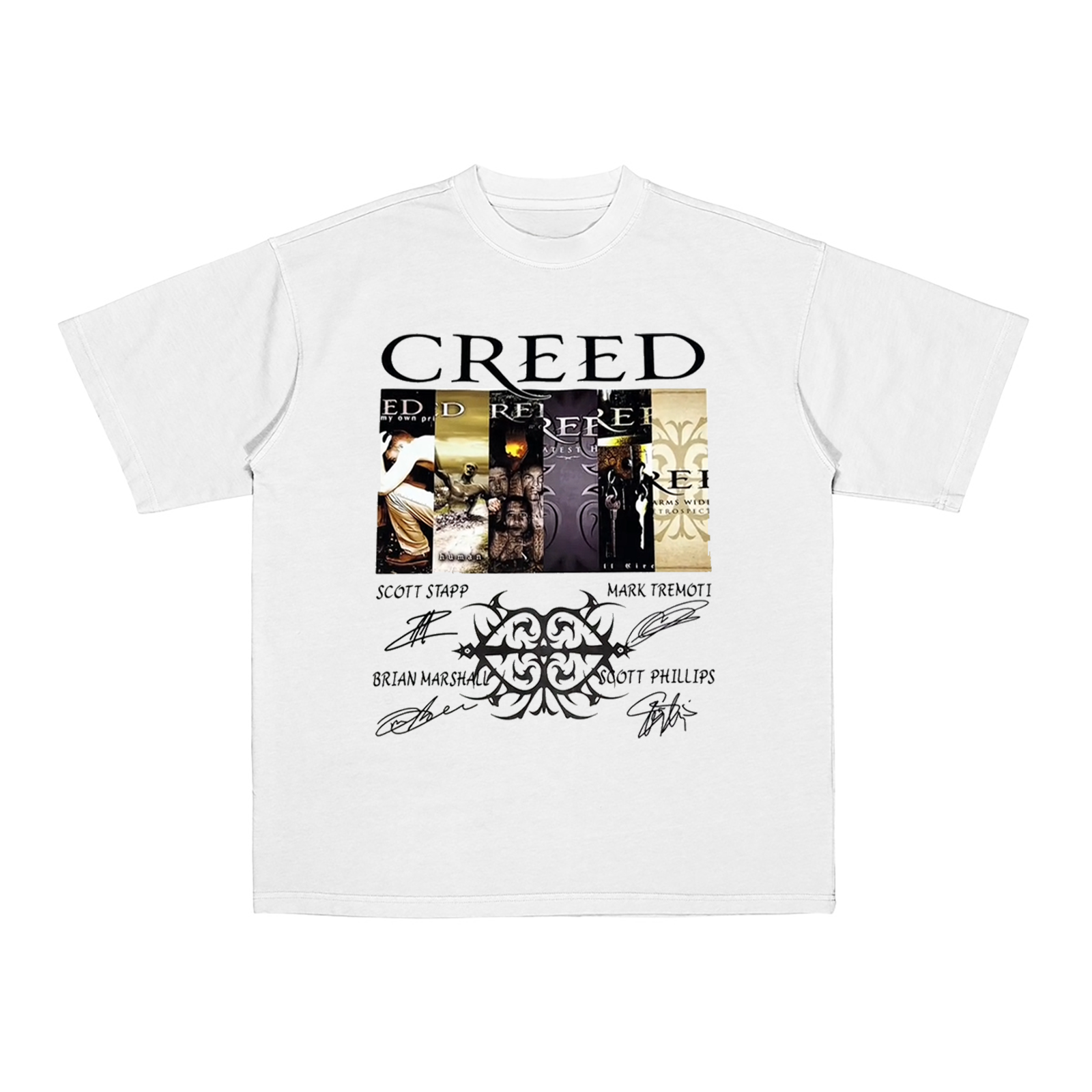 Creed Band Fans Cotton Unisex T-shirt