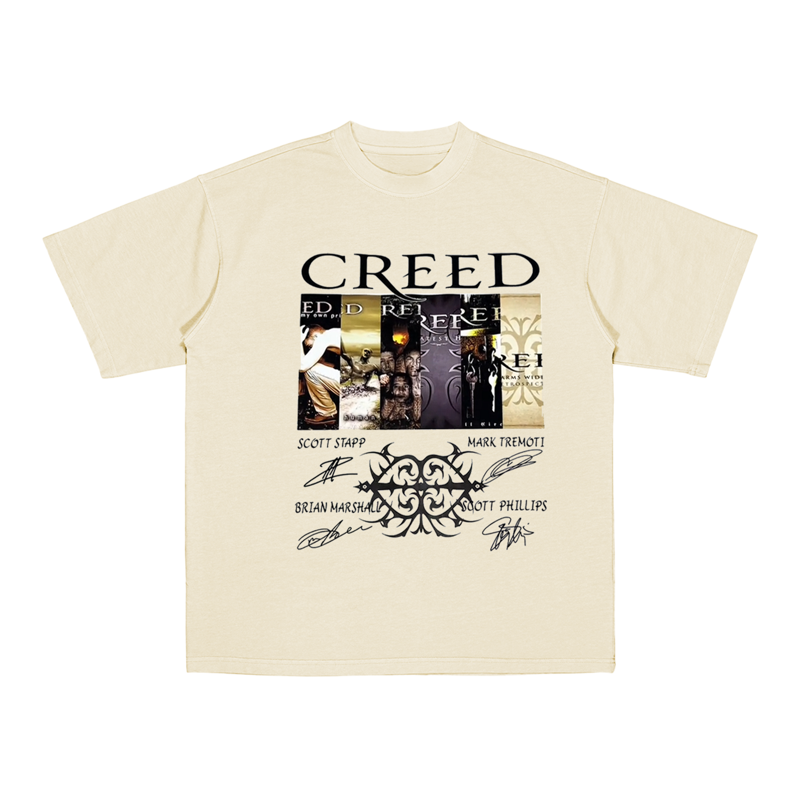 Creed Band Fans Cotton Unisex T-shirt