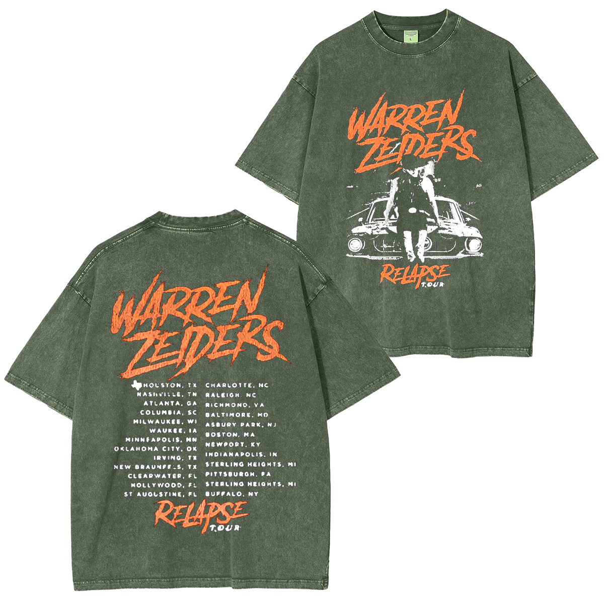 Warren Zeiders  Washed Unisex T-Shirt