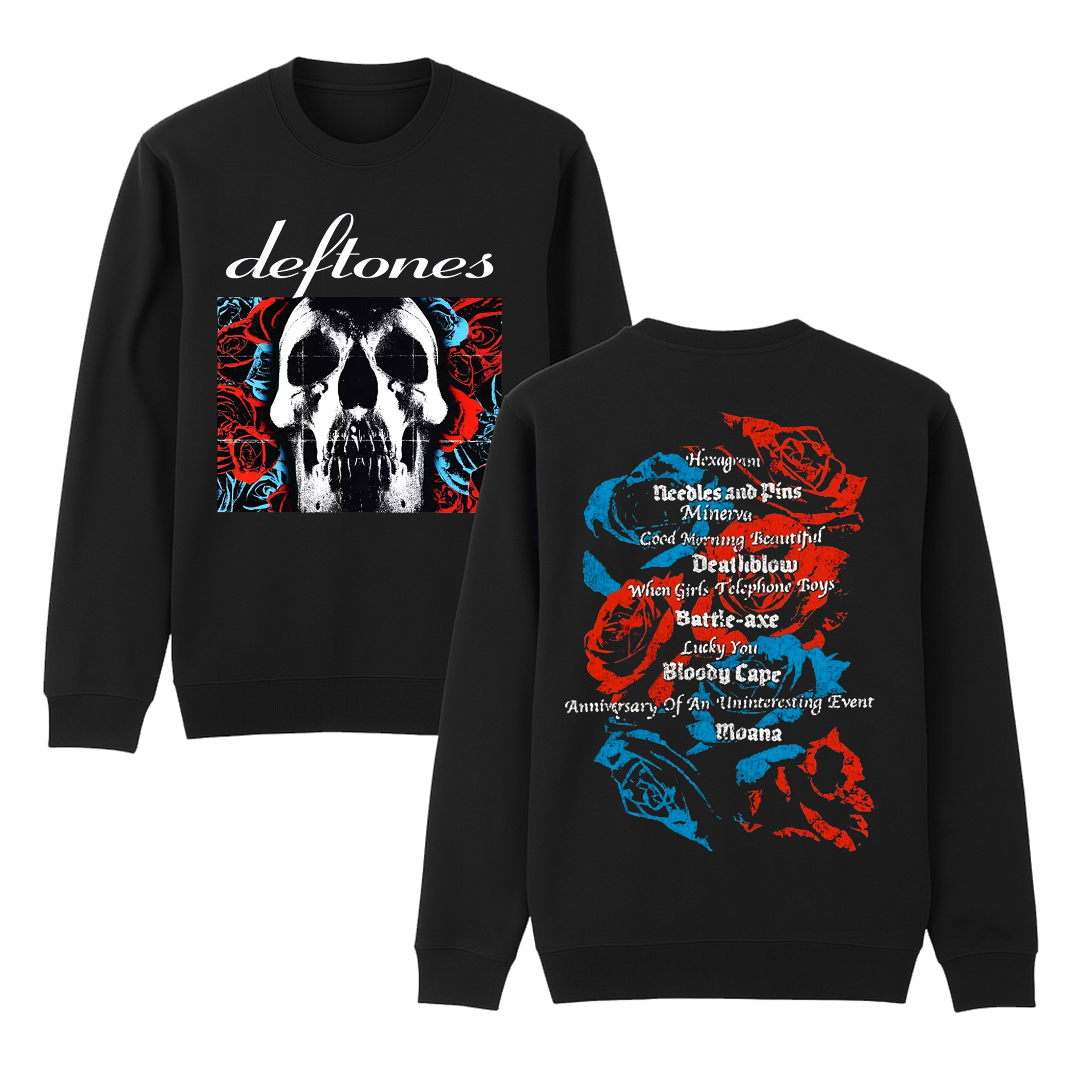 Deftones Alum Unisex Cotton Creneck Sweatshirt