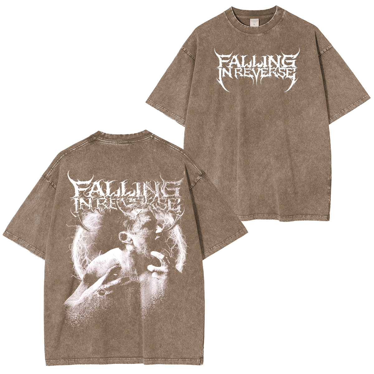 Falling In Reverse Screaming Washed Unisex T-Shirt