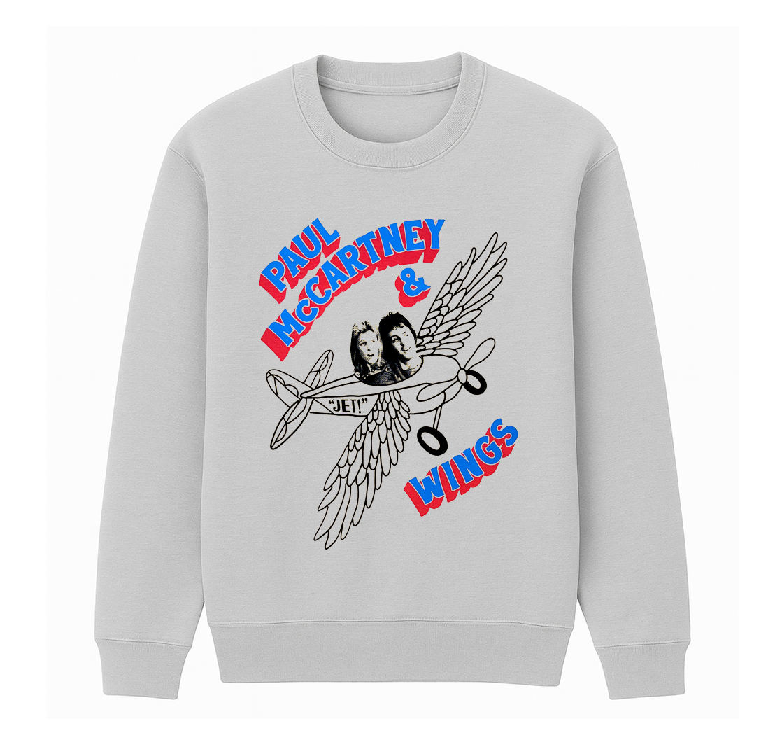 Paul McCartney Unisex Cotton Creneck Sweatshirt