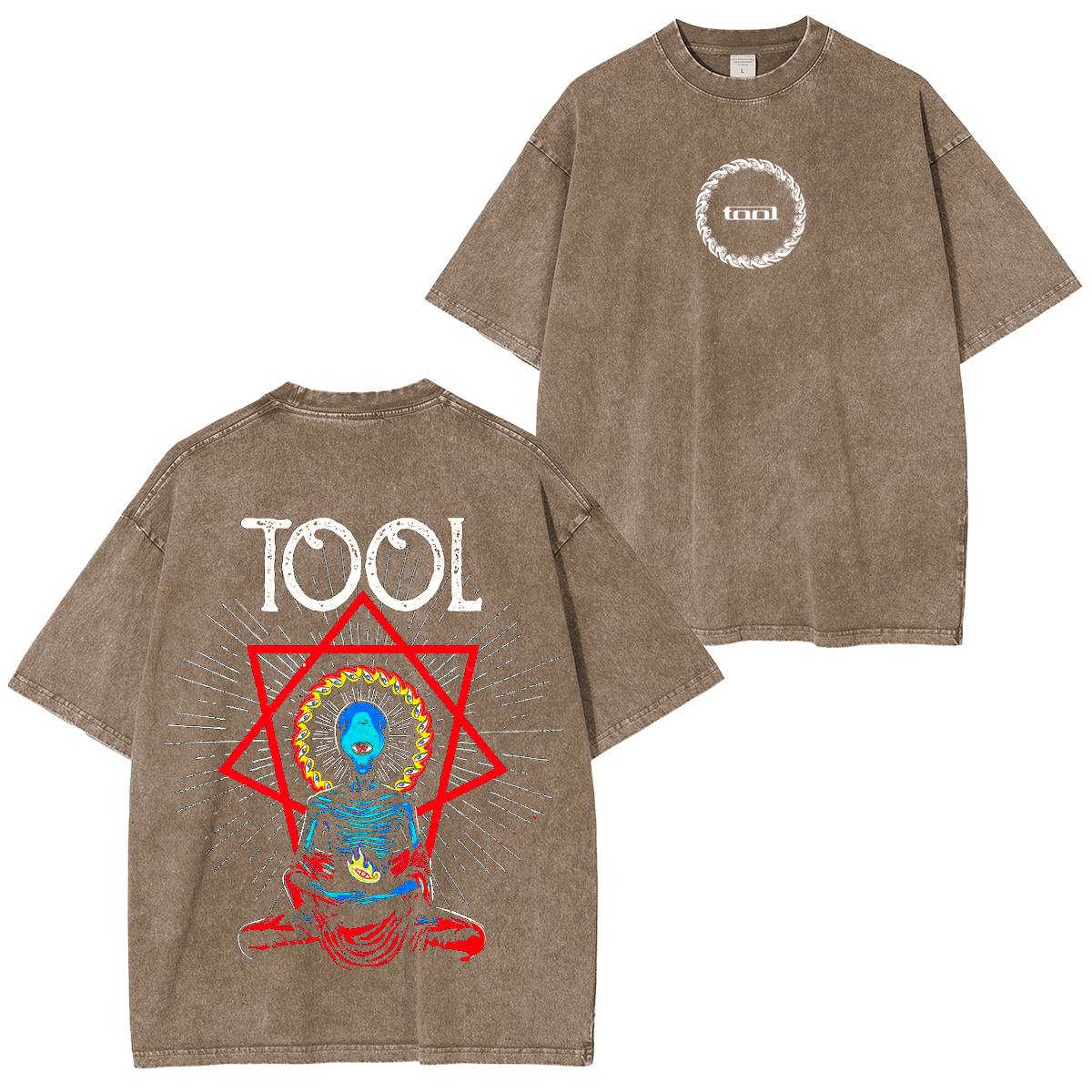 Tool Band Washed Unisex T-Shirt