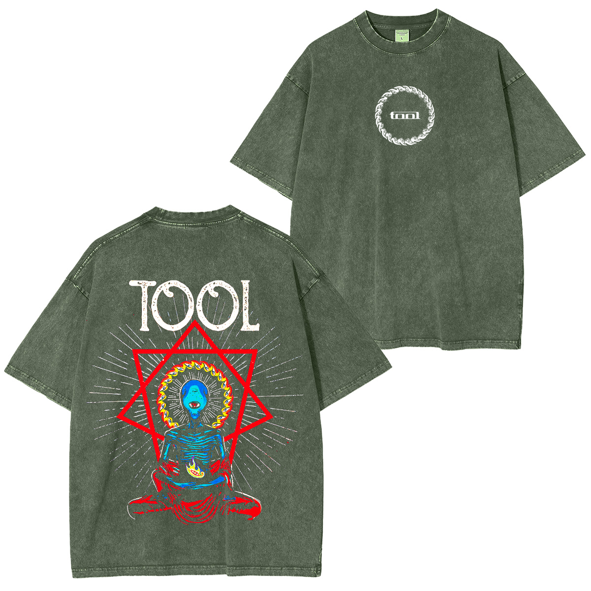 Tool Band Washed Unisex T-Shirt