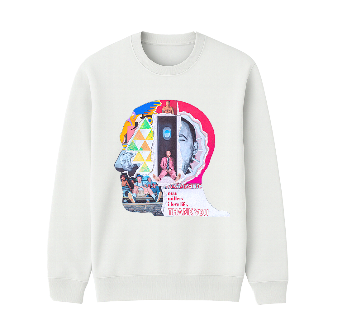 Mac Miller Unisex Cotton Creneck Sweatshirt
