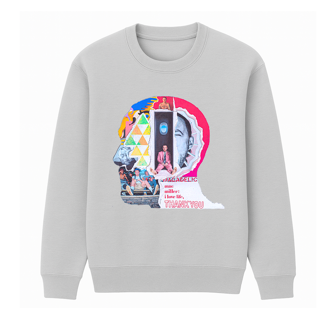 Mac Miller Unisex Cotton Creneck Sweatshirt