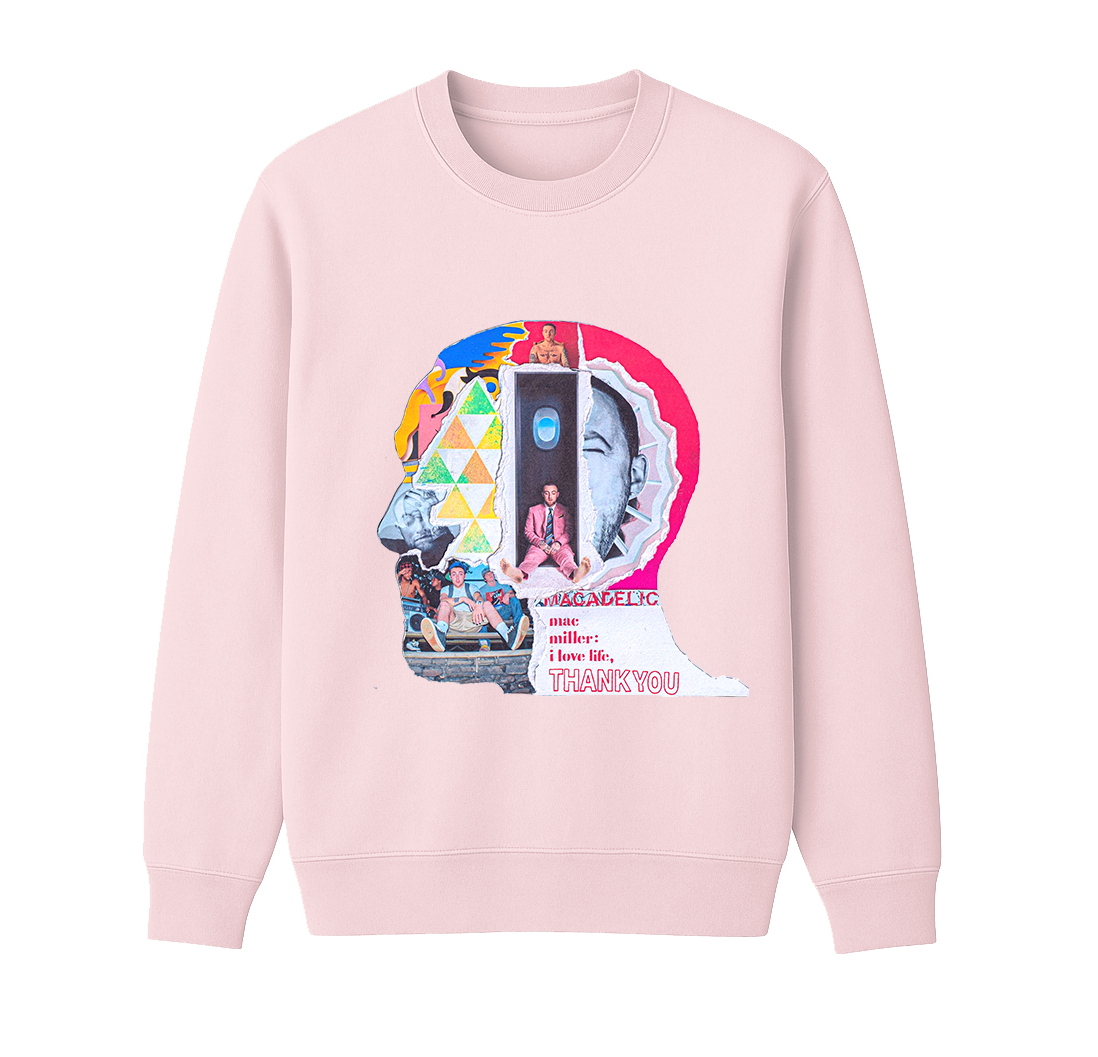 Mac Miller Unisex Cotton Creneck Sweatshirt