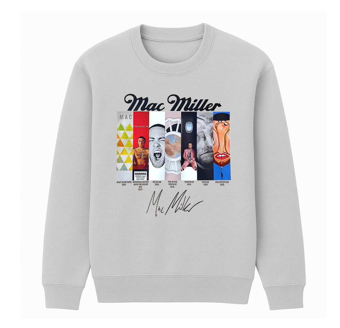 Mac Miller Fans Unisex Cotton Creneck Sweatshirt