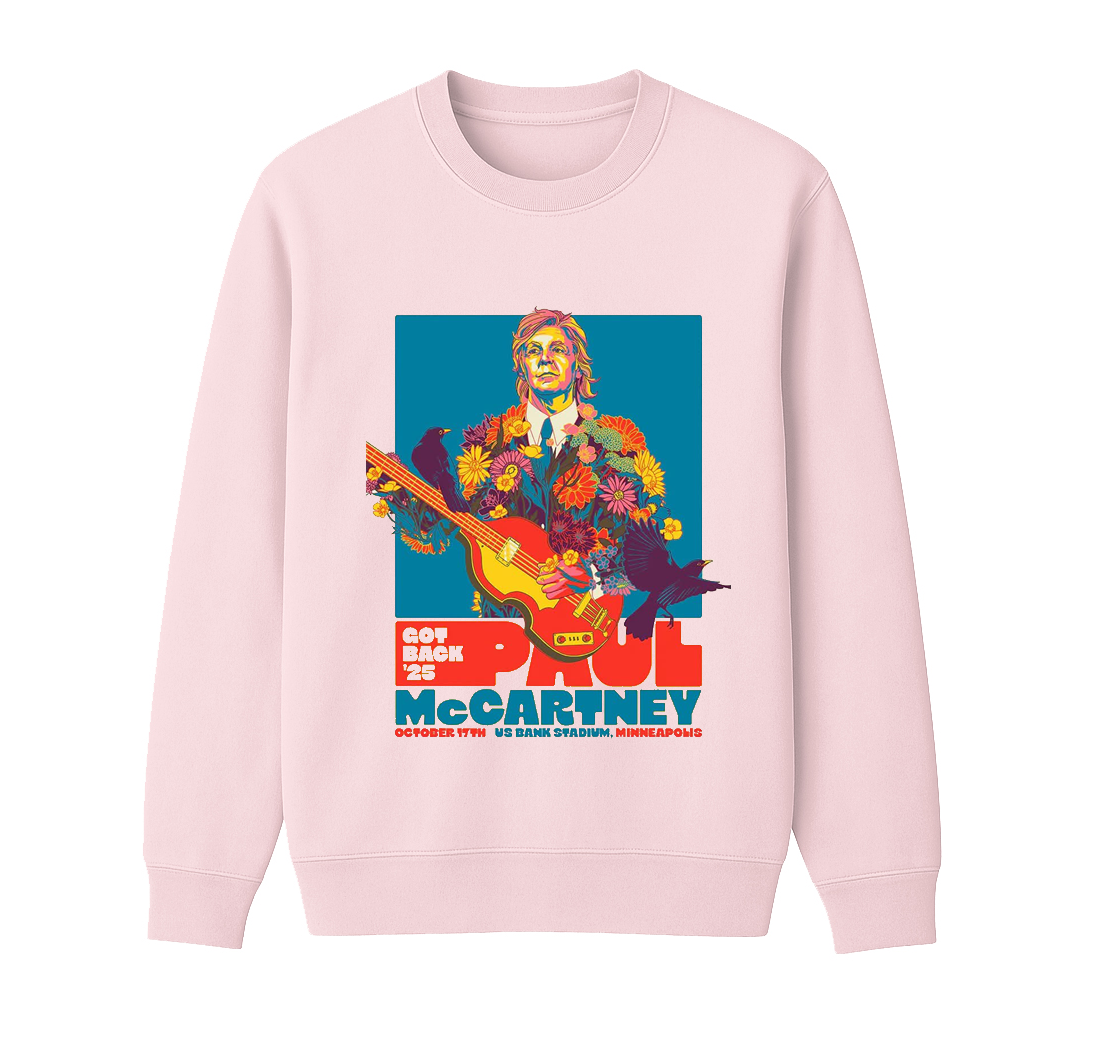 Paul McCartney Fans Unisex Cotton Creneck Sweatshirt