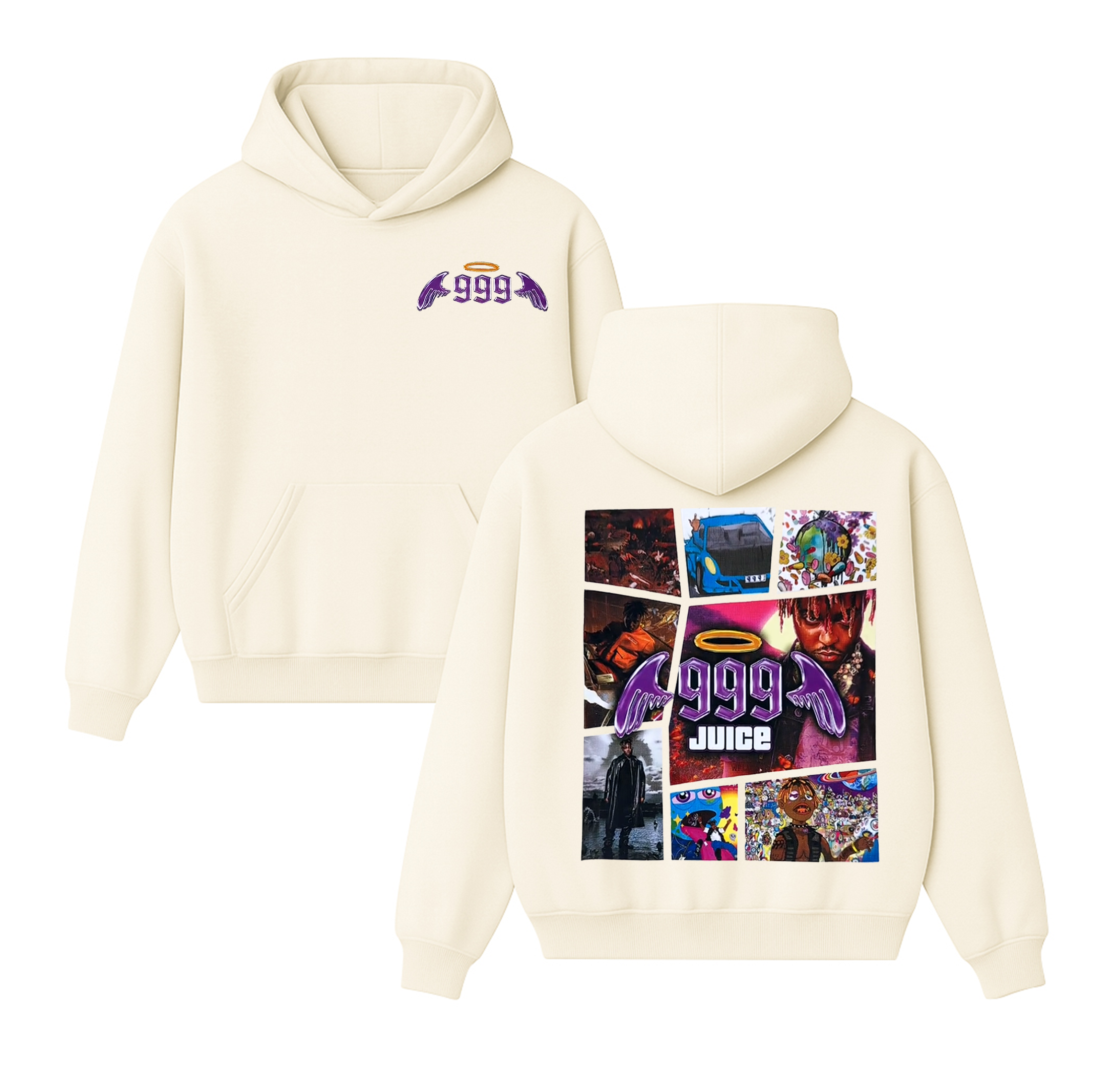 Juice WRLD 999 Unisex Cotton Hoodie