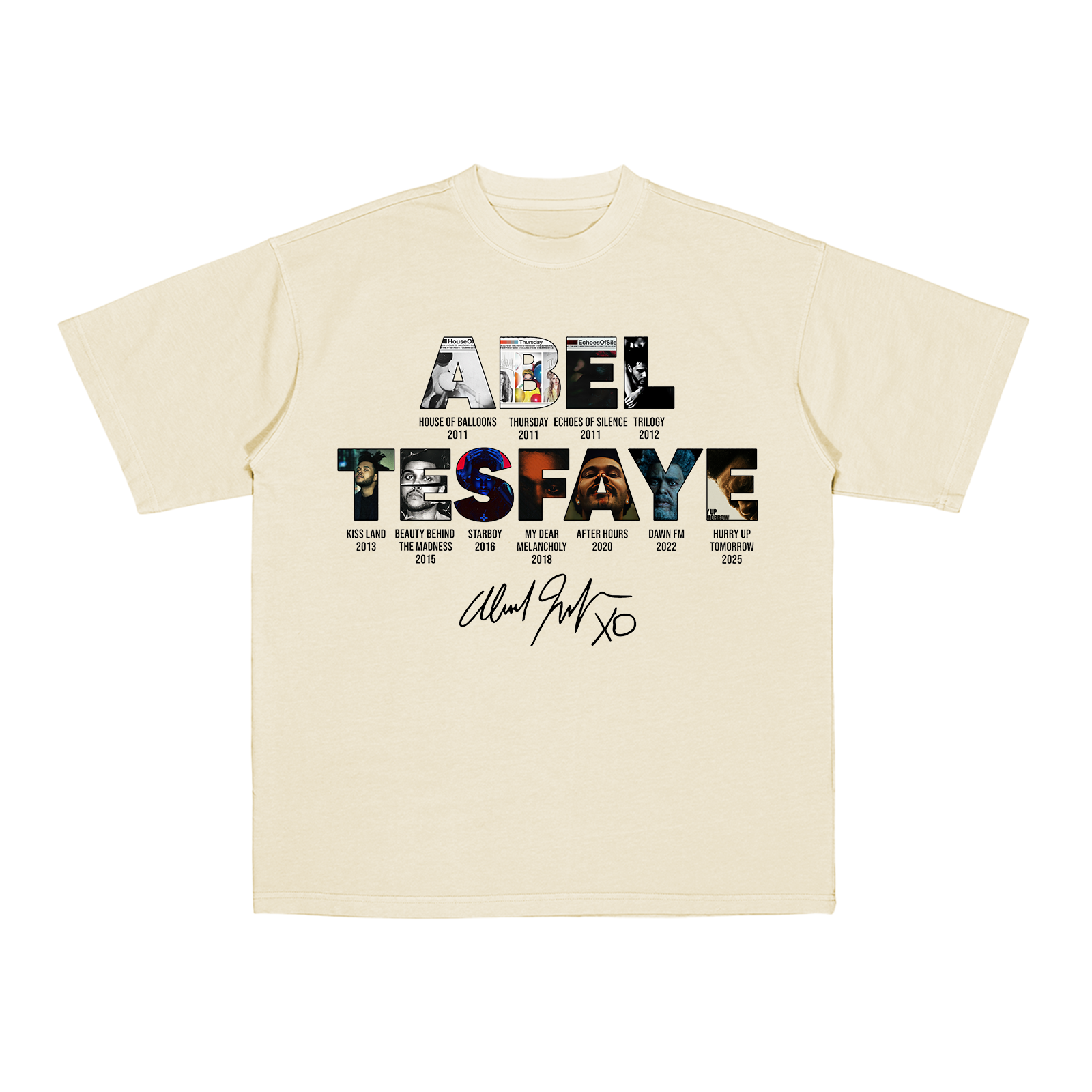 The Weeknd concert  Cotton Unisex T-shirt