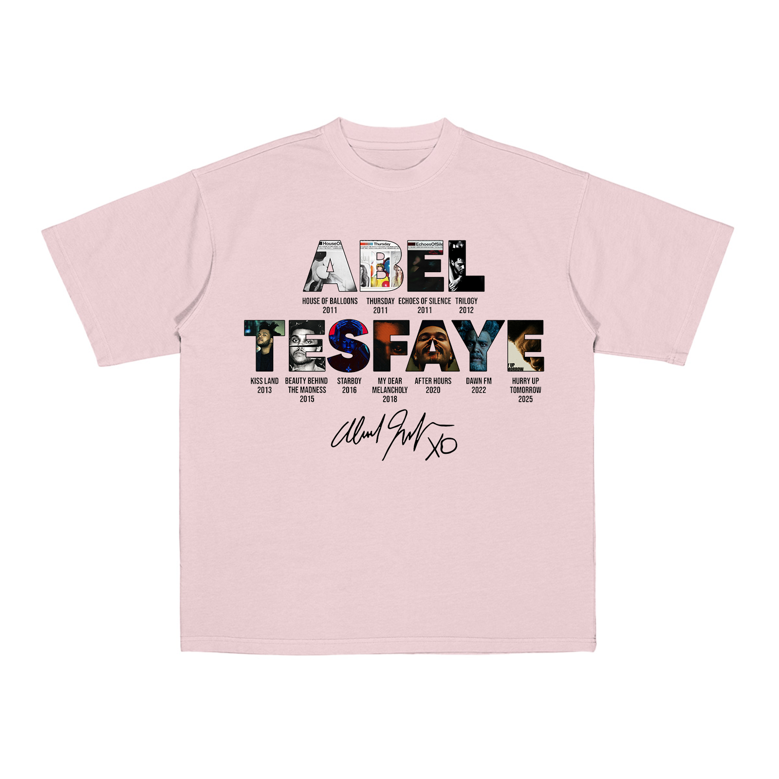 The Weeknd concert  Cotton Unisex T-shirt