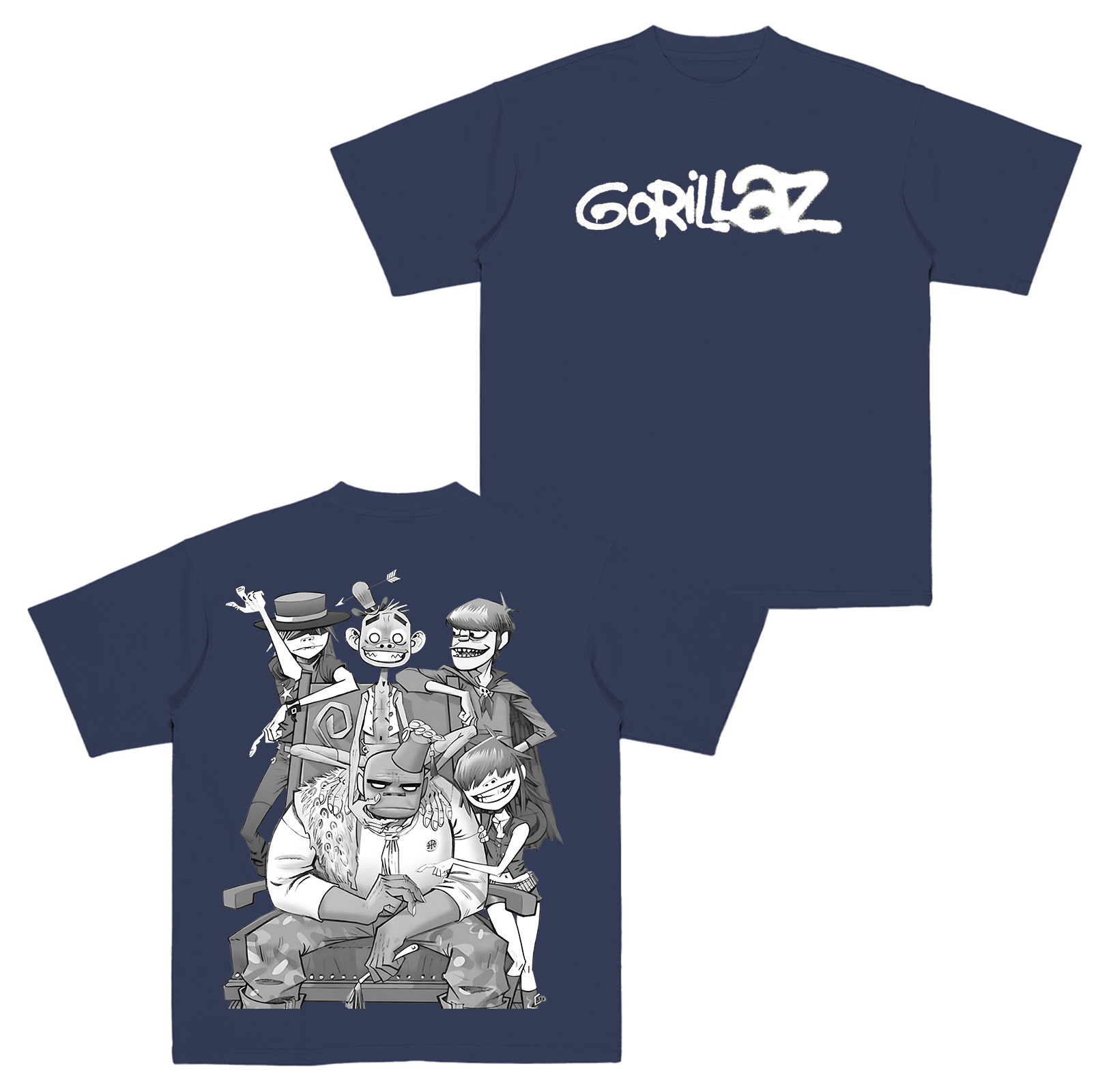 Gorillaz Fan Cotton Unisex T-shirt