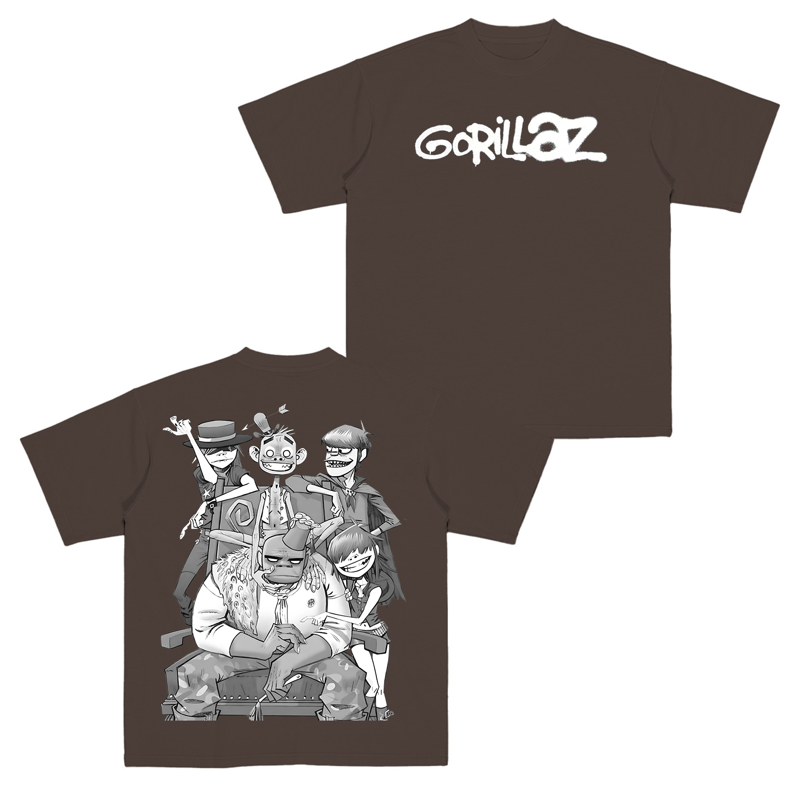 Gorillaz Fan Cotton Unisex T-shirt