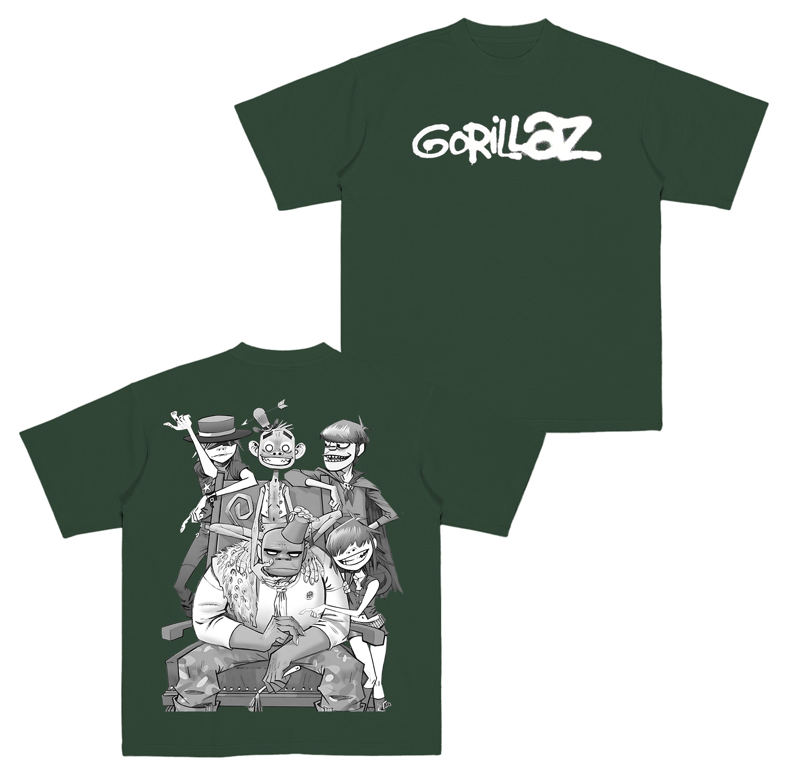 Gorillaz Fan Cotton Unisex T-shirt