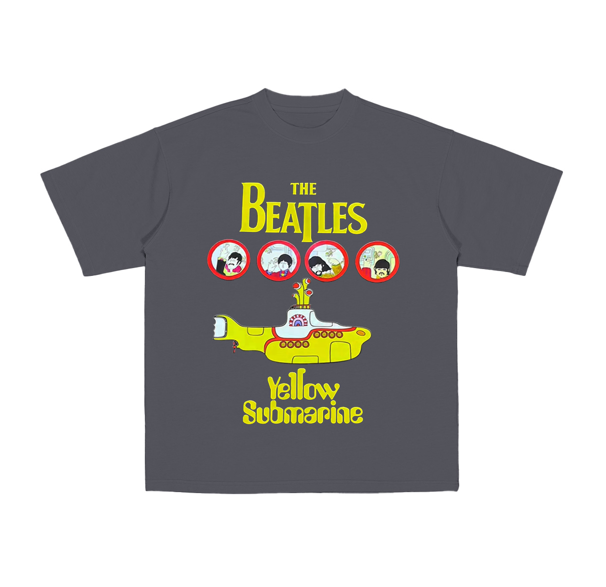THE BEATLES,YELLOW SUBMARINE Cotton Unisex T-shirt