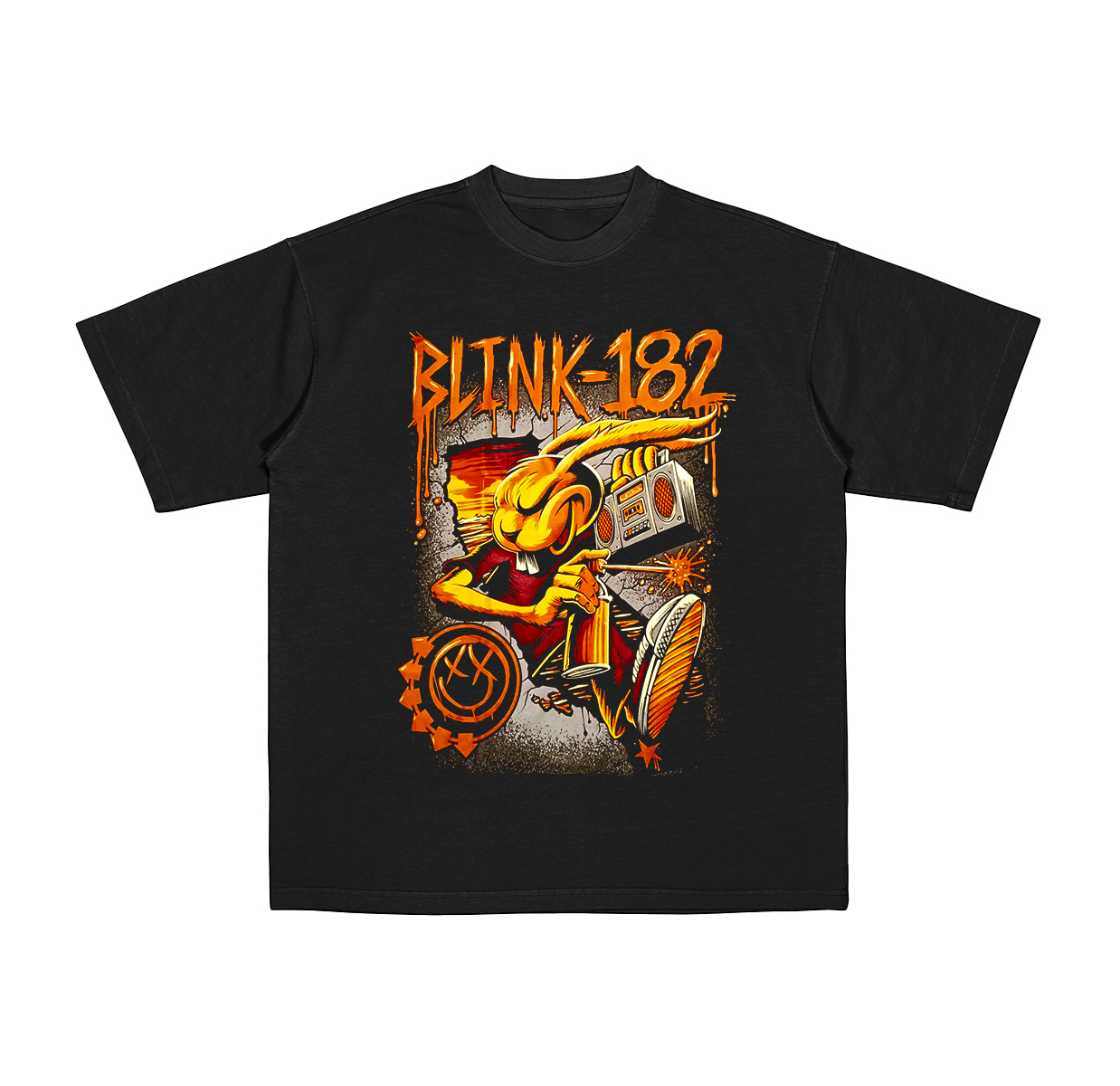 Blink 182 Rabbit Always Blink 182 Simple Cotton Unisex T-shirt