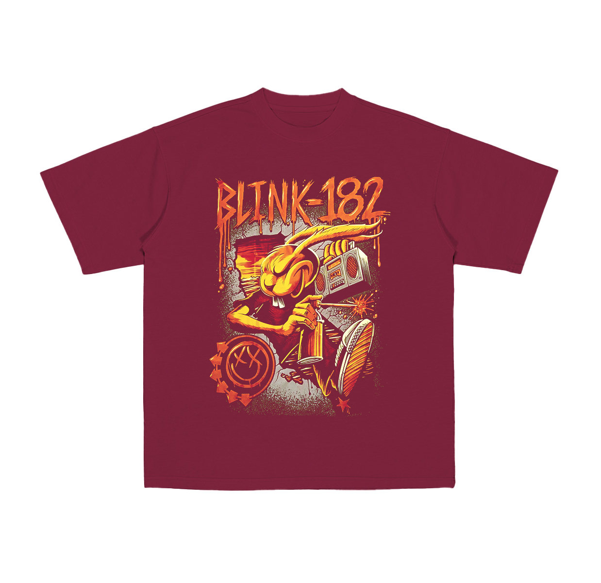 Blink 182 Rabbit Always Blink 182 Simple Cotton Unisex T-shirt
