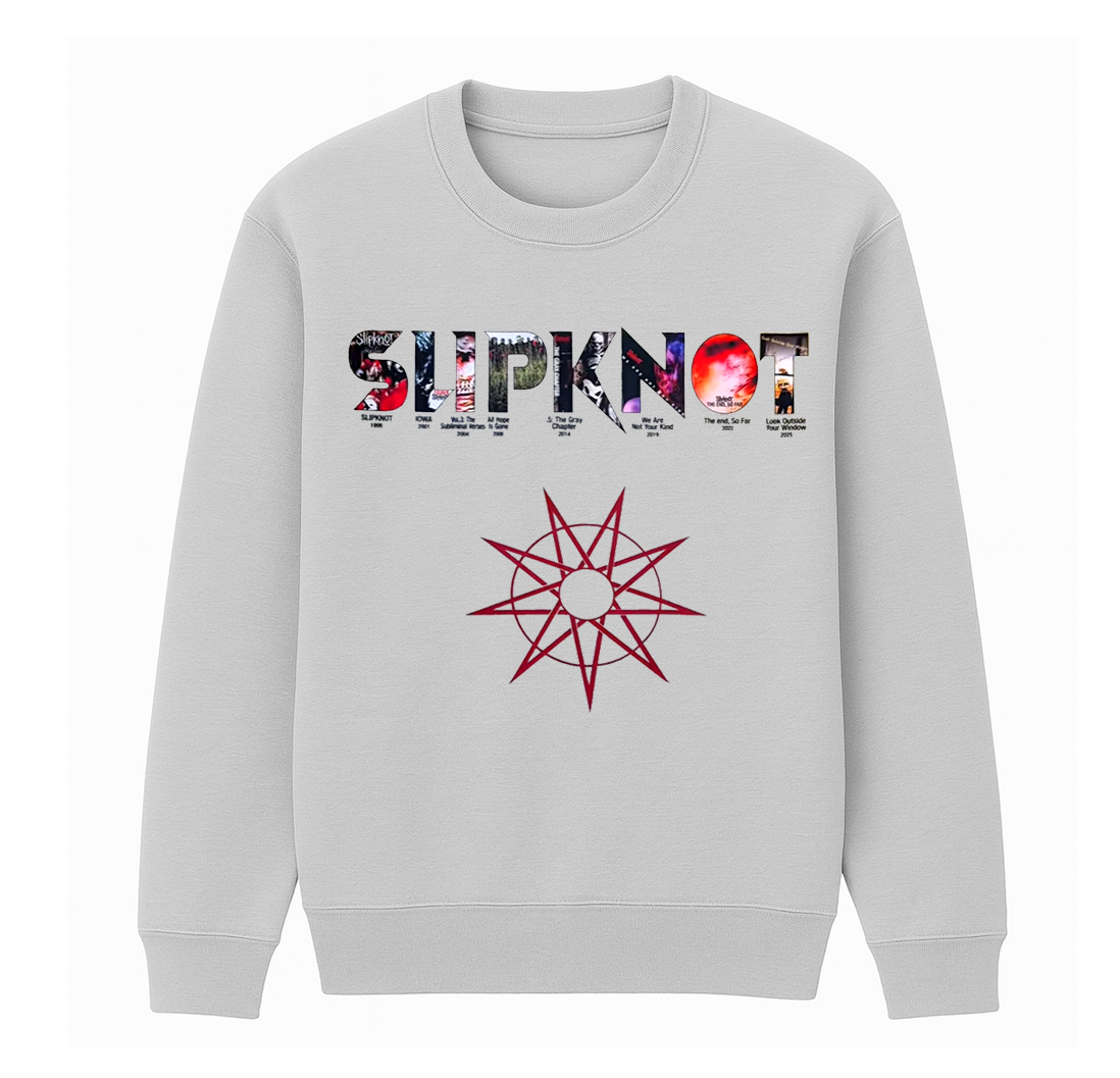 Slipknot Rock Fans Unisex Cotton Creneck Sweatshirt