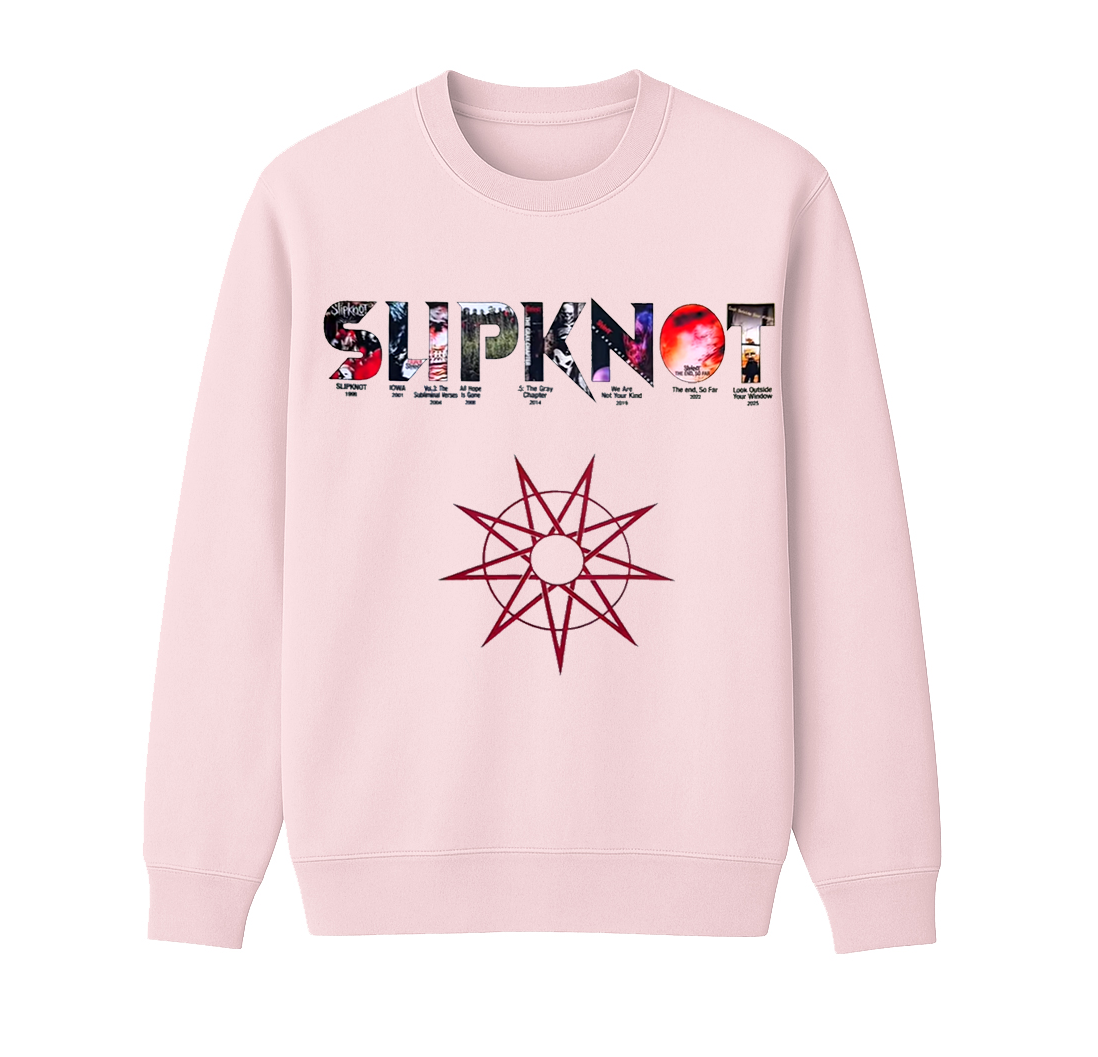Slipknot Rock Fans Unisex Cotton Creneck Sweatshirt