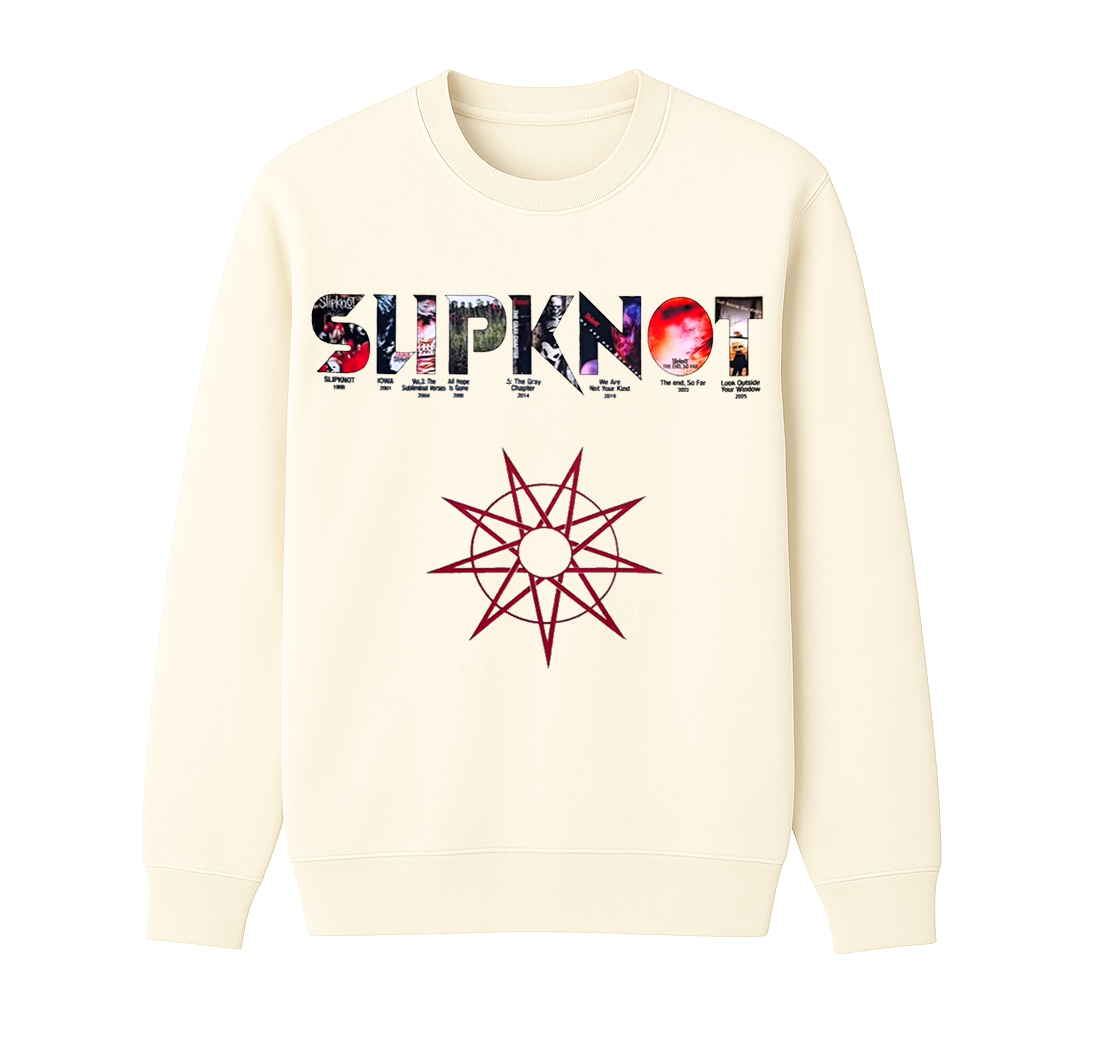 Slipknot Rock Fans Unisex Cotton Creneck Sweatshirt