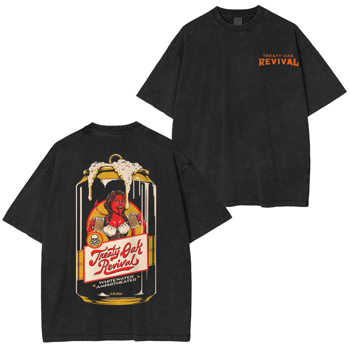 Treaty Oak Revival Washed Unisex T-Shirt
