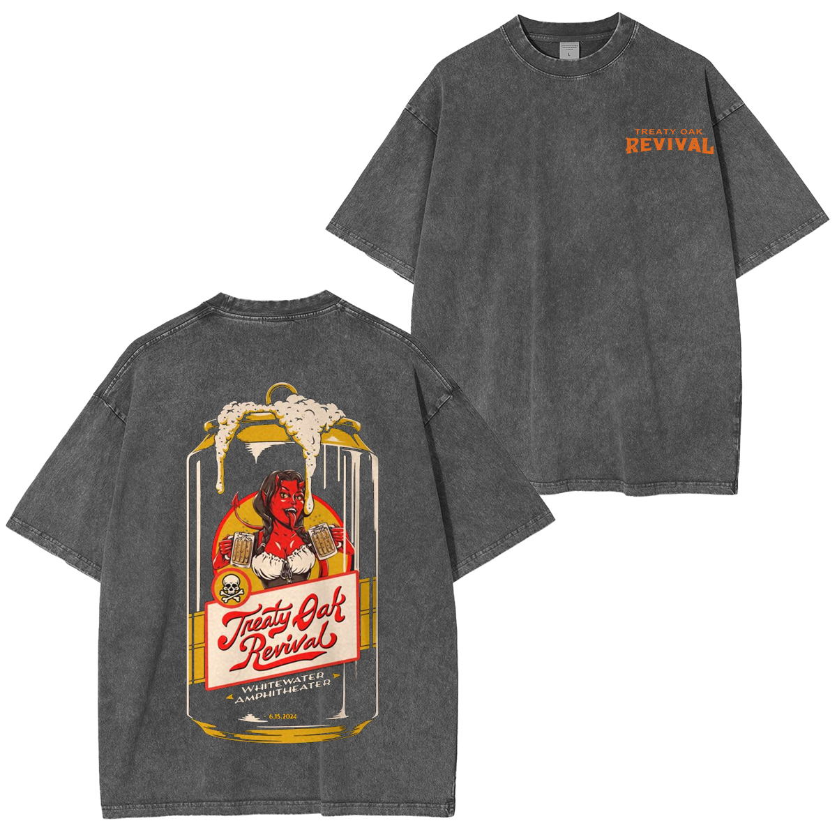 Treaty Oak Revival Washed Unisex T-Shirt