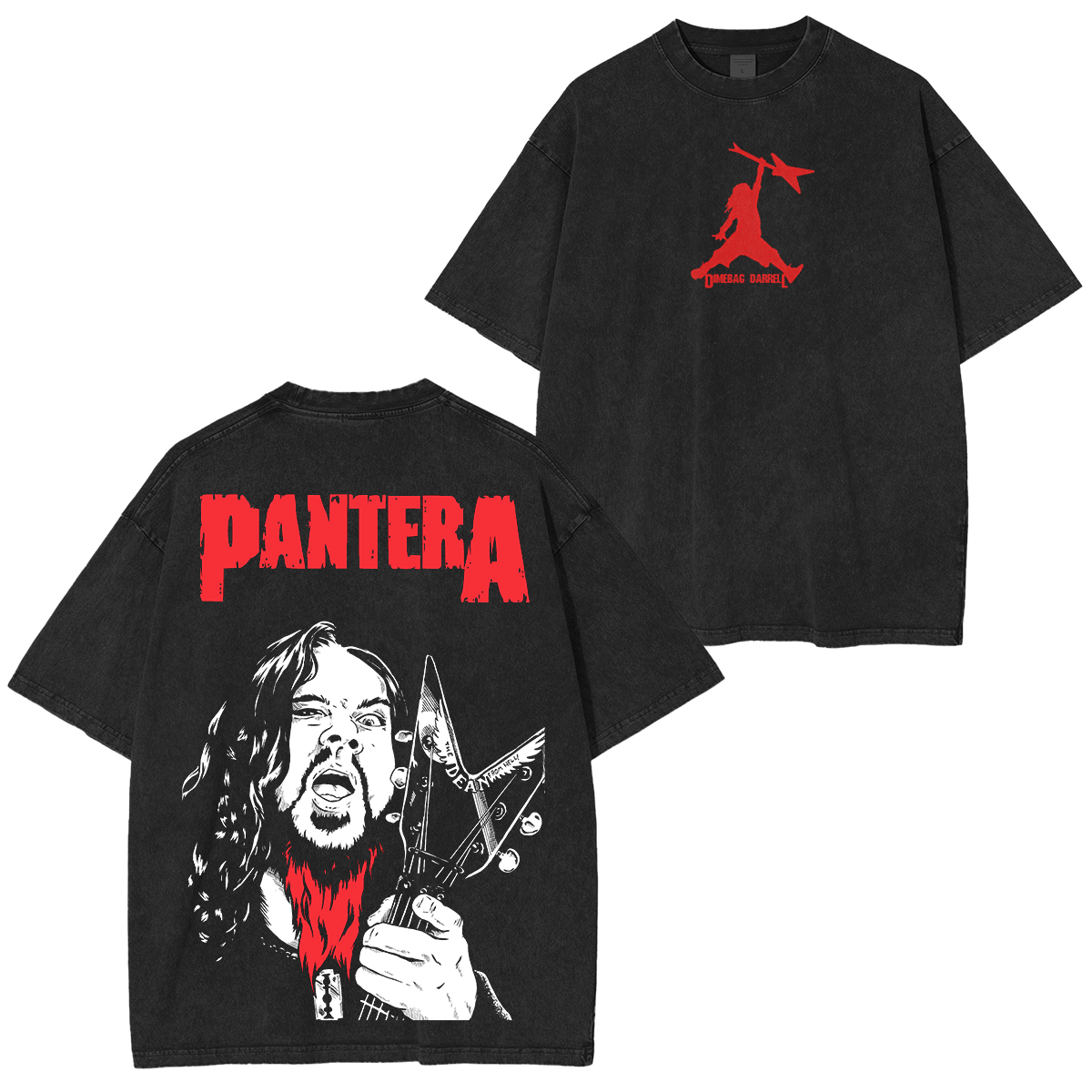 Pantera Dimebag  Washed Unisex T-Shirt