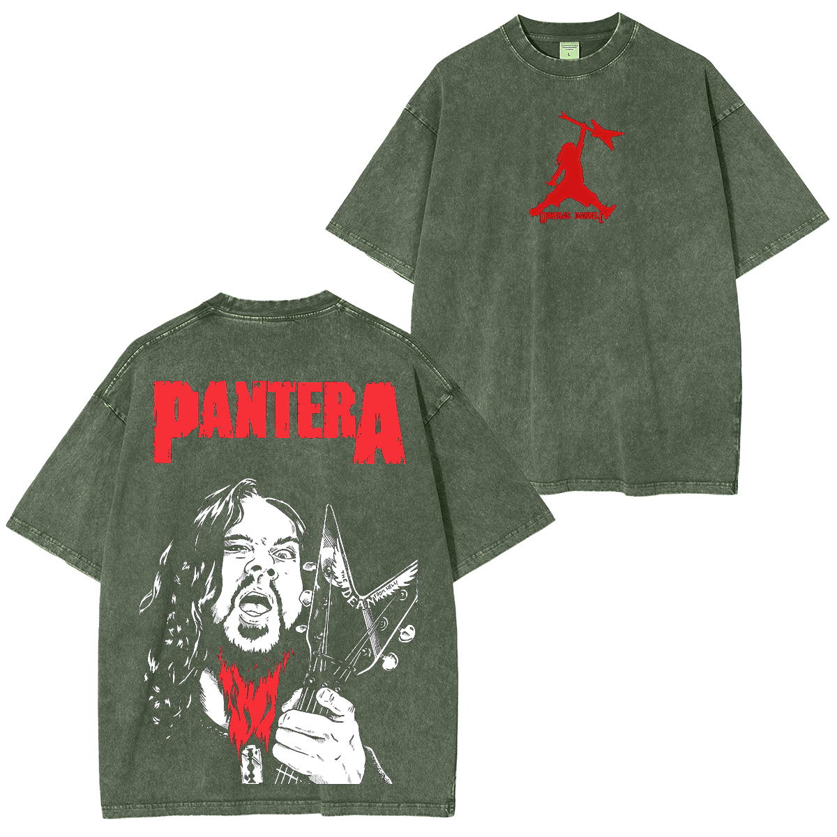 Pantera Dimebag  Washed Unisex T-Shirt