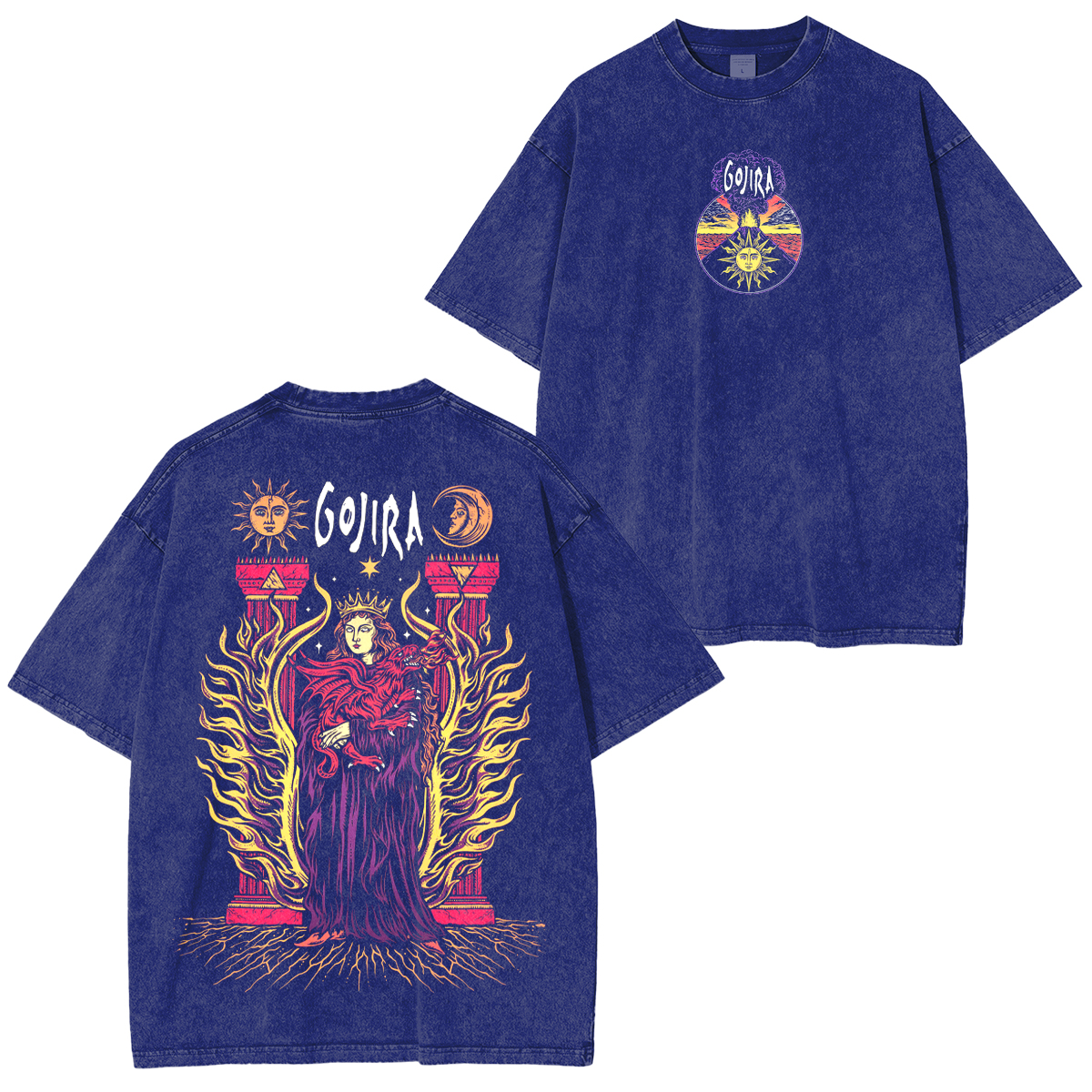 Gojira Tour Washed Unisex T-Shirt
