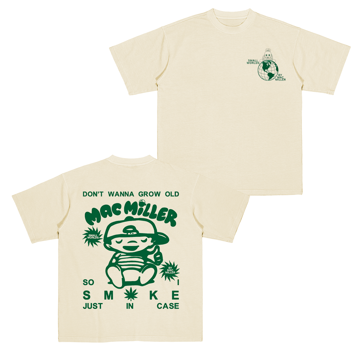 Mac Miller 'Small Worlds' Cotton Unisex T-shirt