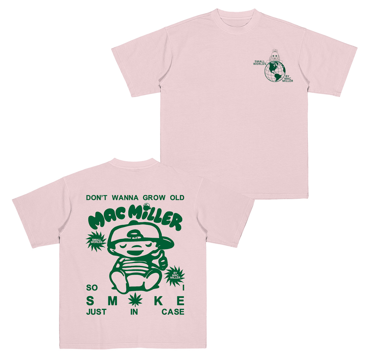Mac Miller 'Small Worlds' Cotton Unisex T-shirt