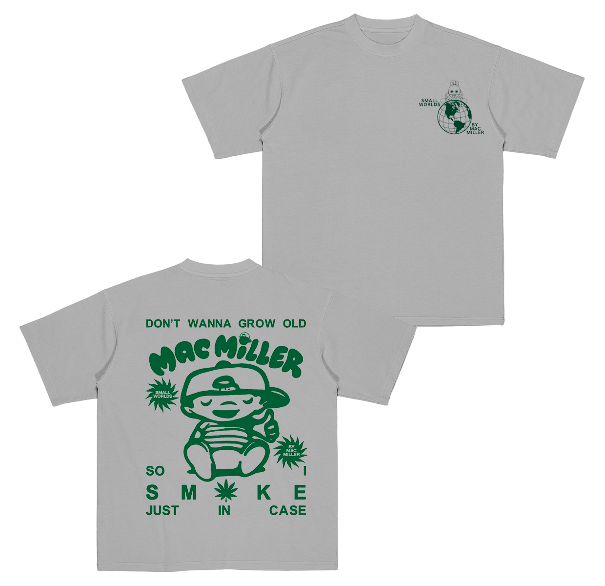 Mac Miller 'Small Worlds' Cotton Unisex T-shirt