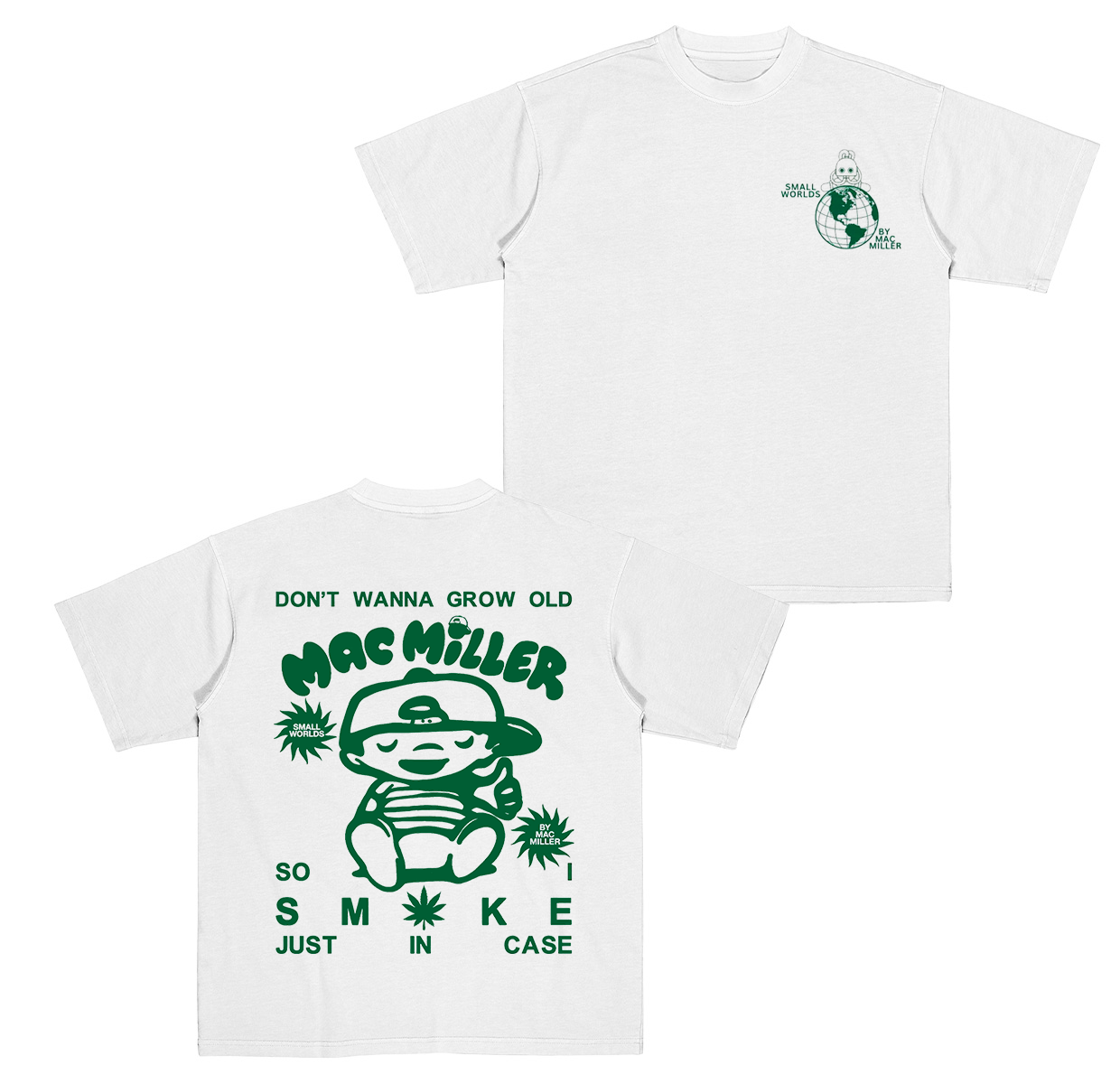 Mac Miller 'Small Worlds' Cotton Unisex T-shirt