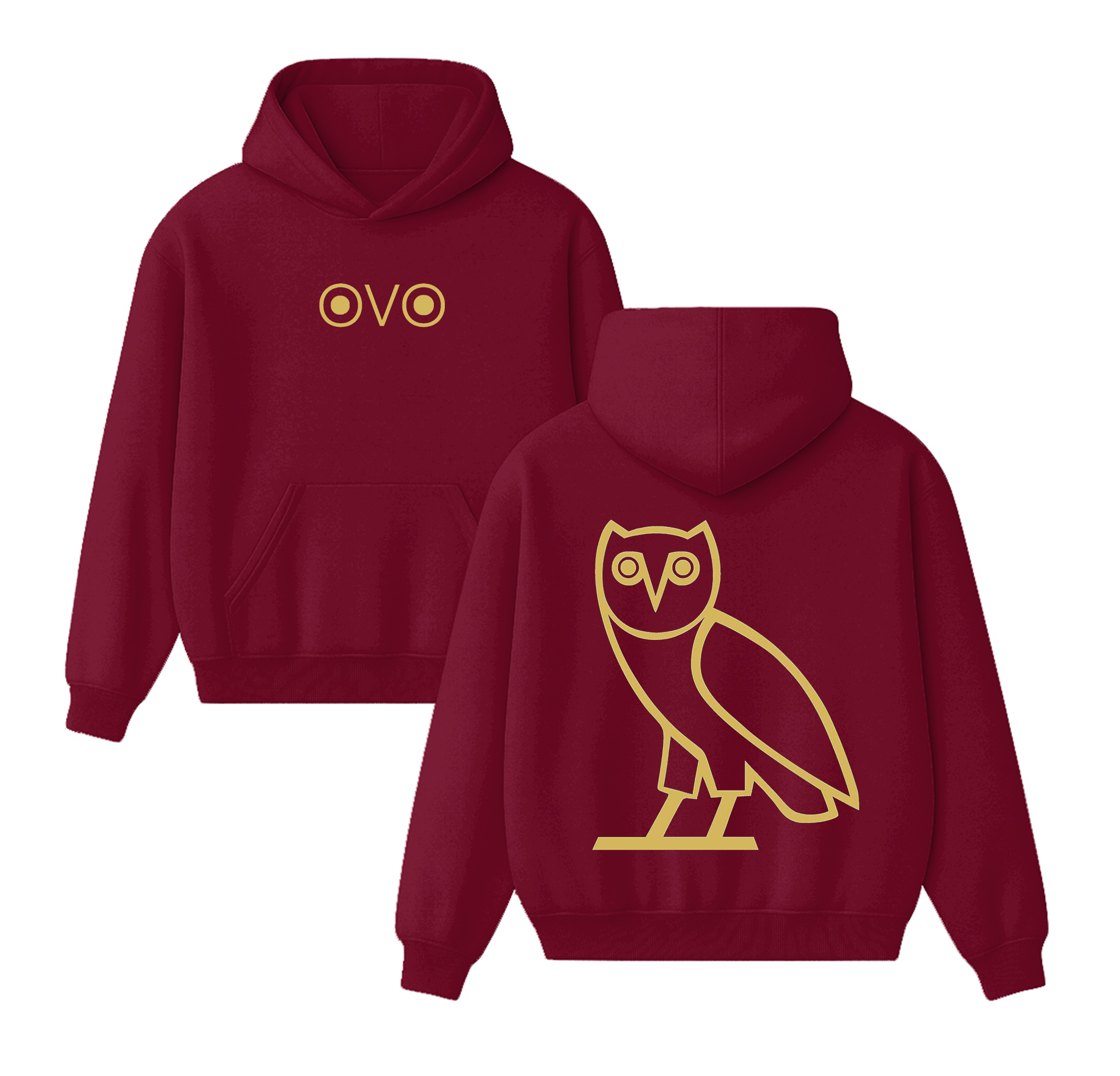 Drake OvO owl Unisex Cotton Hoodie