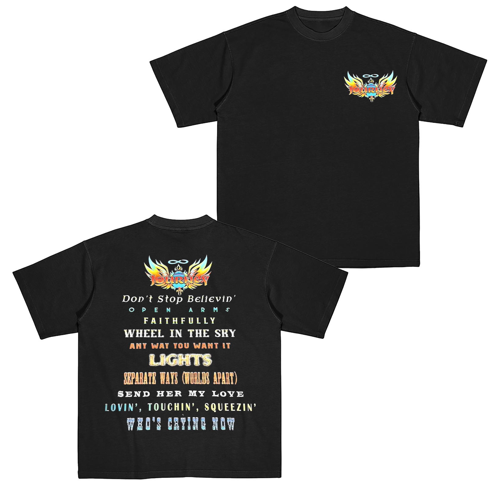 Journey Final Frontier Tour 2026 Cotton Unisex T-shirt