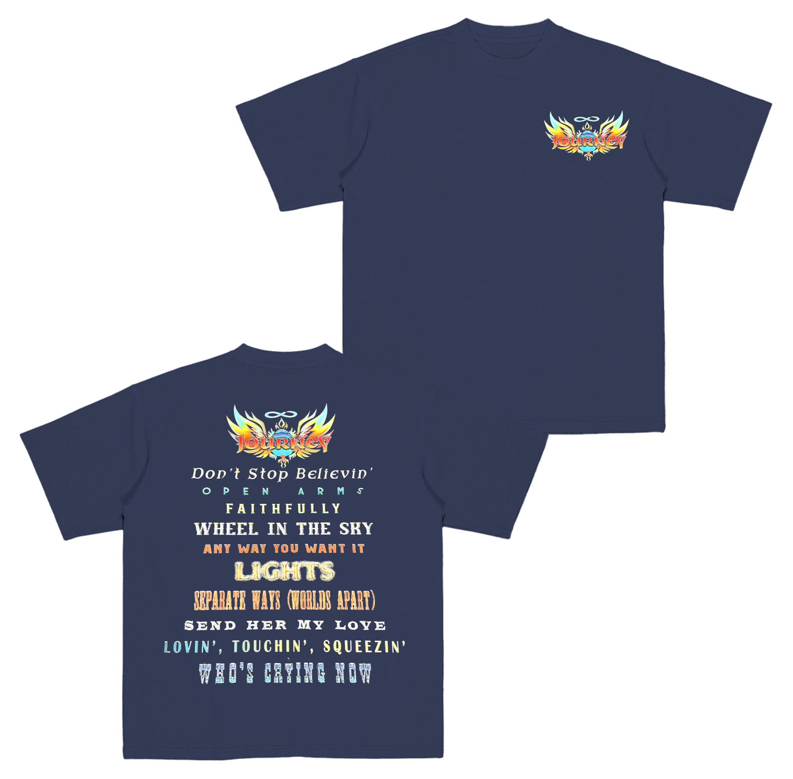 Journey Final Frontier Tour 2026 Cotton Unisex T-shirt