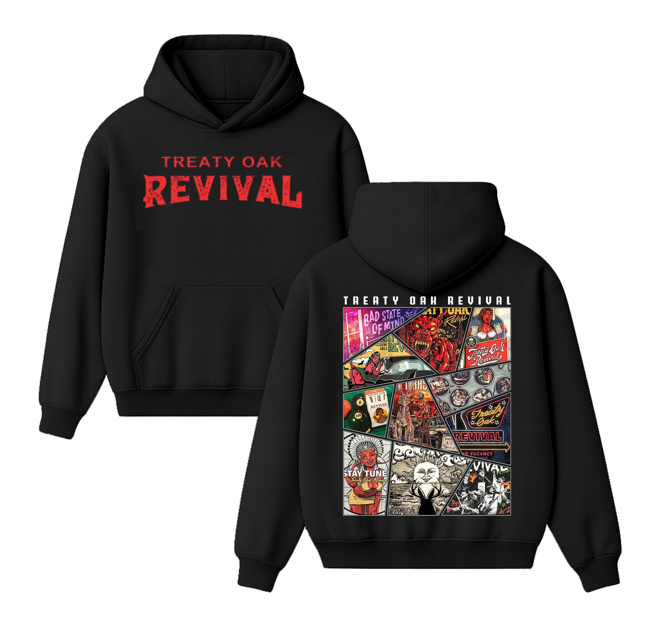 Treaty Oak Revival Alum Unisex Cotton Hoodie