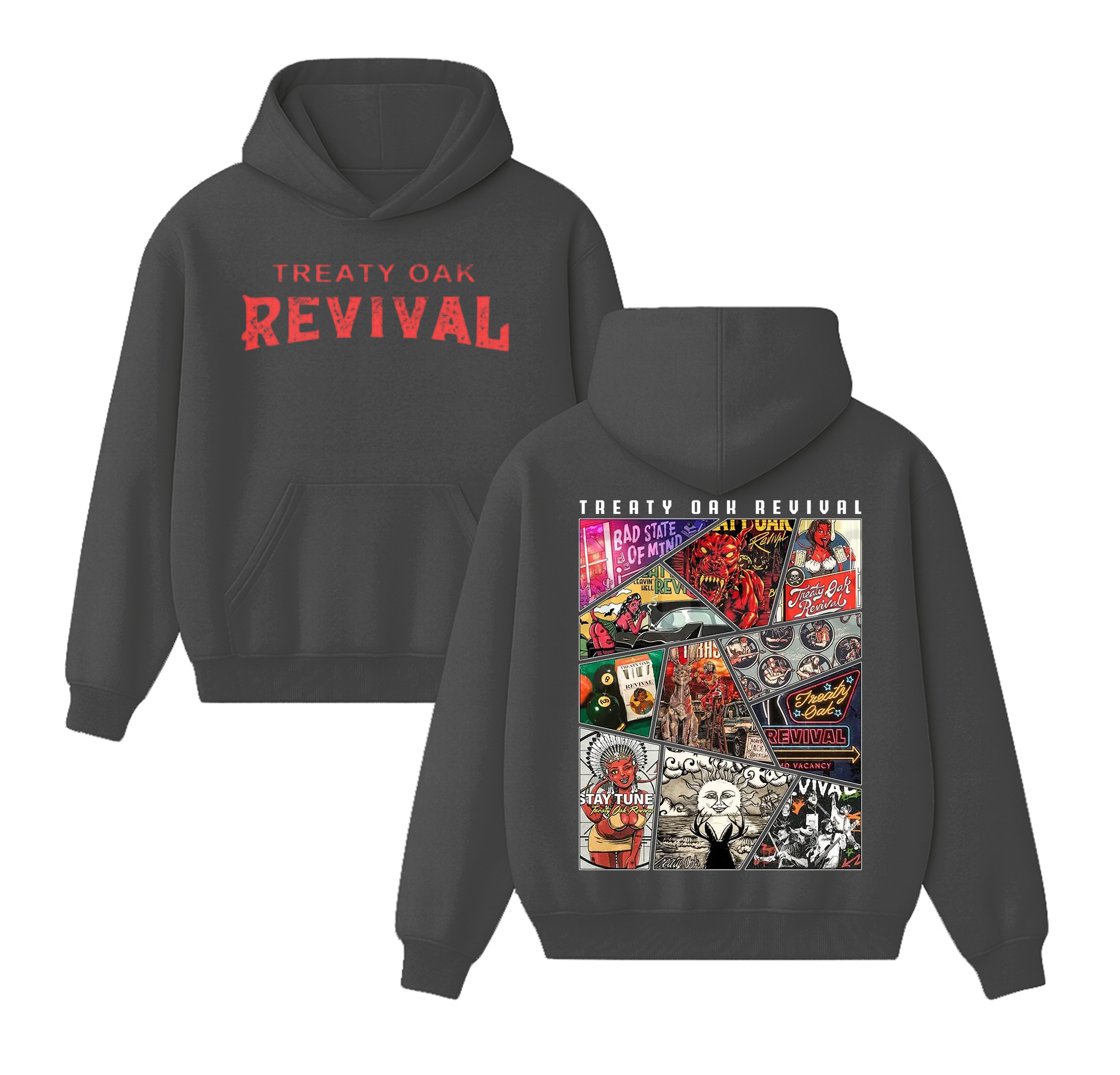 Treaty Oak Revival Alum Unisex Cotton Hoodie
