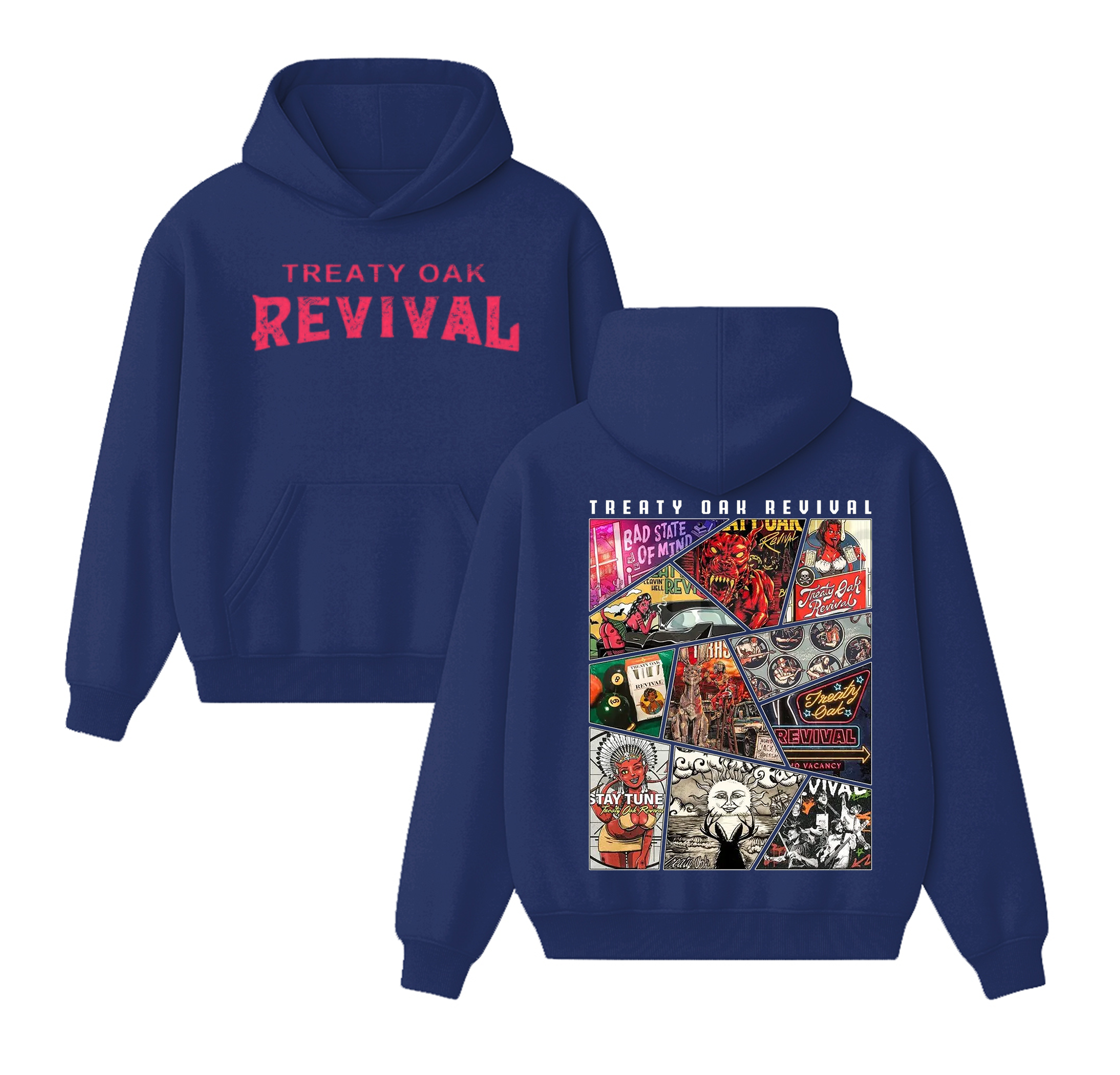 Treaty Oak Revival Alum Unisex Cotton Hoodie